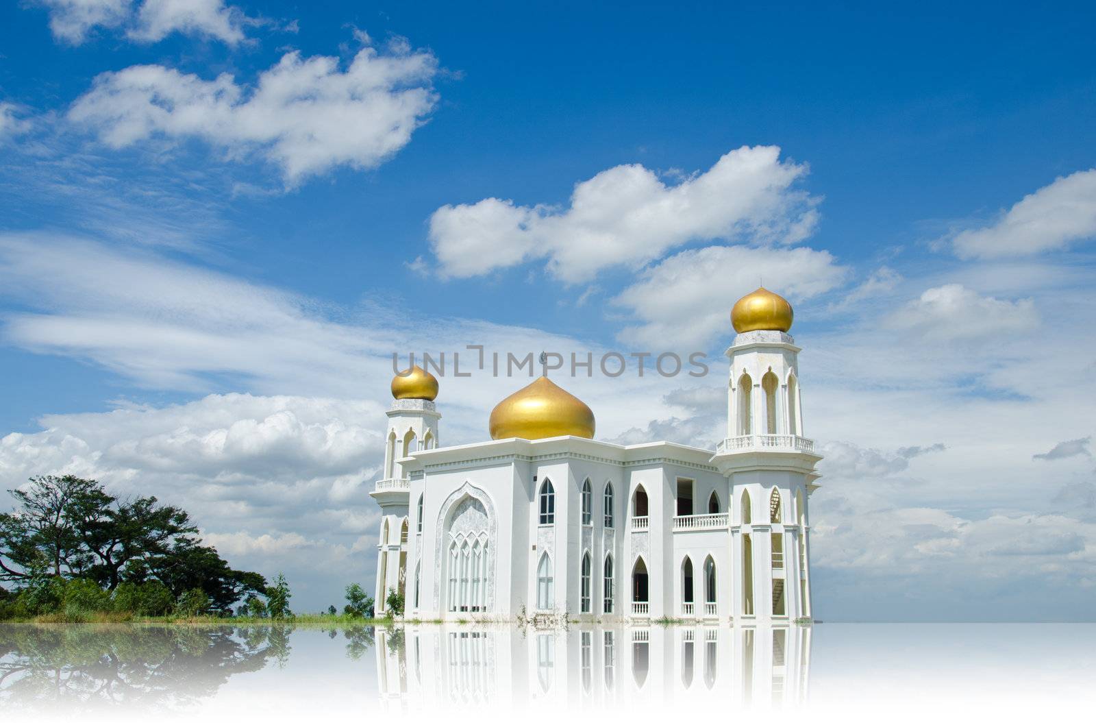 Mosque of Islam. Ayutthaya Province, Thailand. by chatchai
