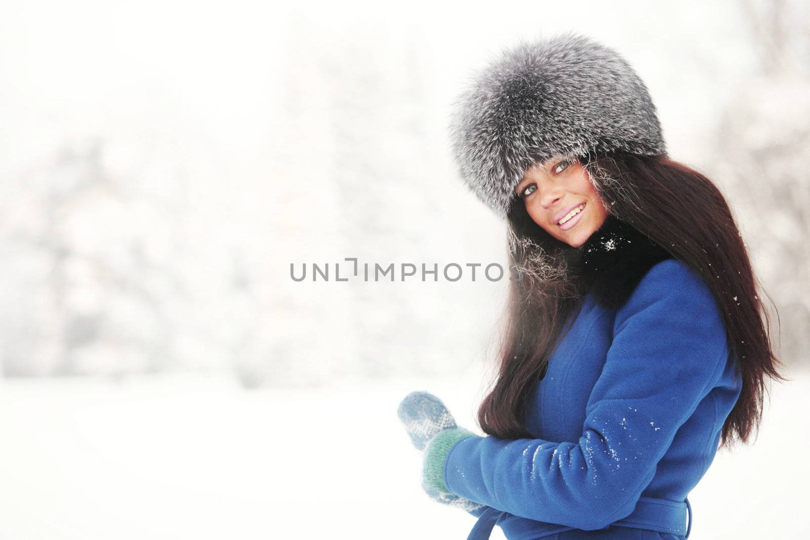 Winter woman by Yellowj