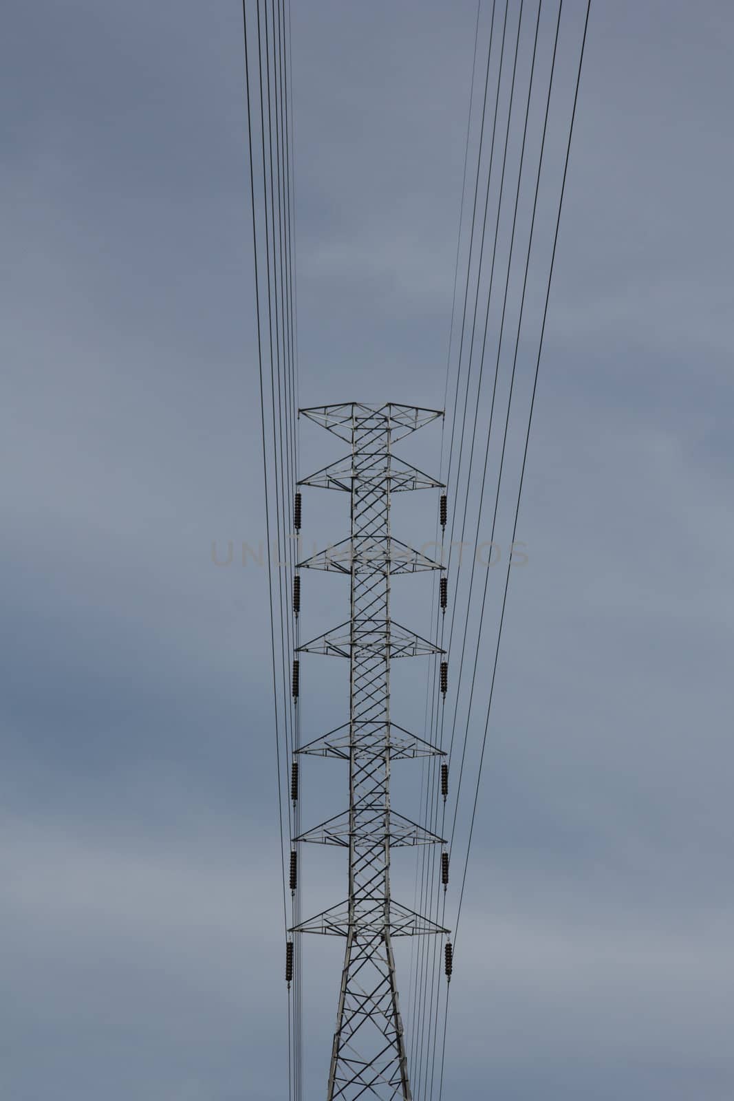 High voltage power pole