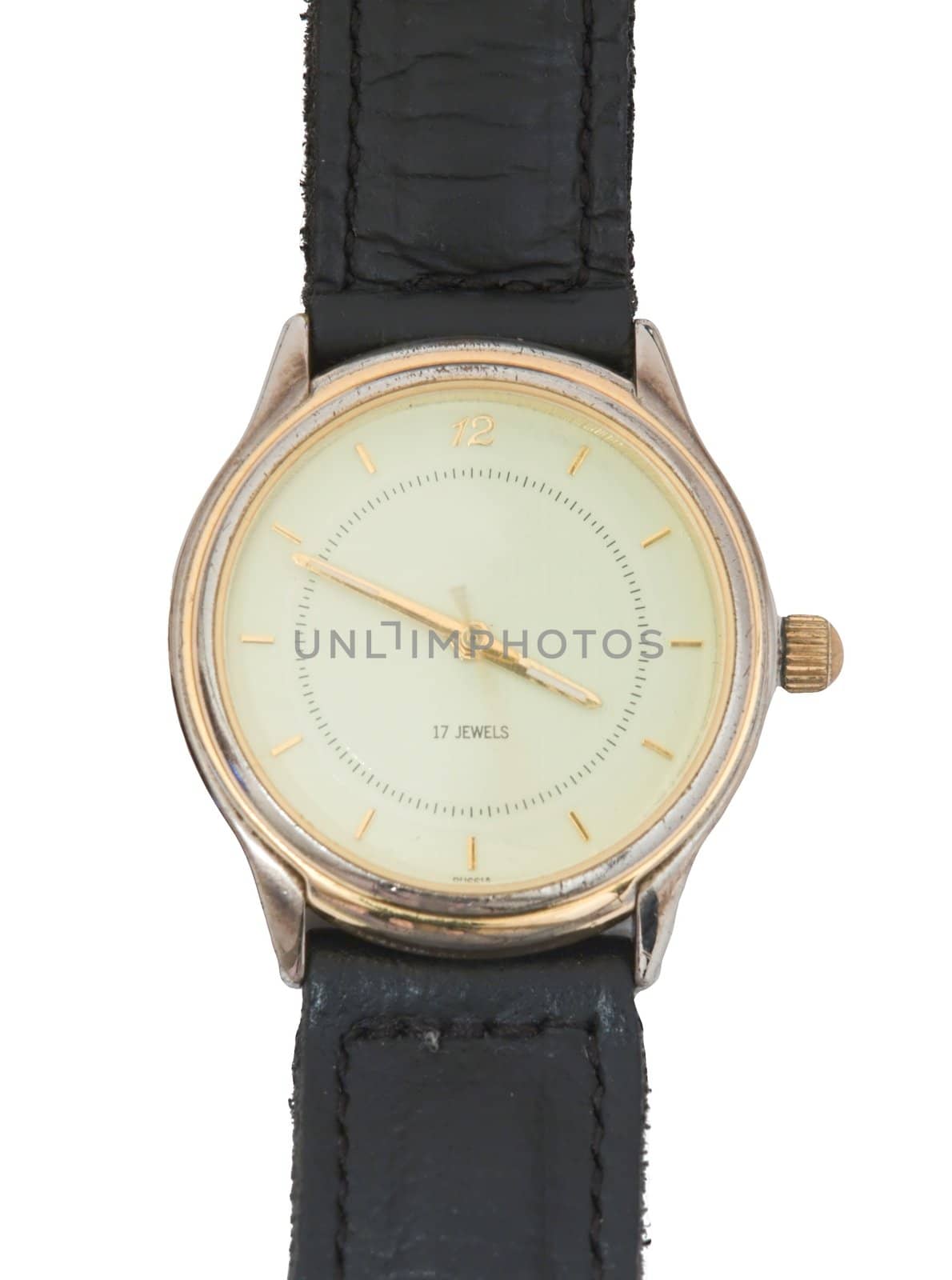 wrist-watch on a white background