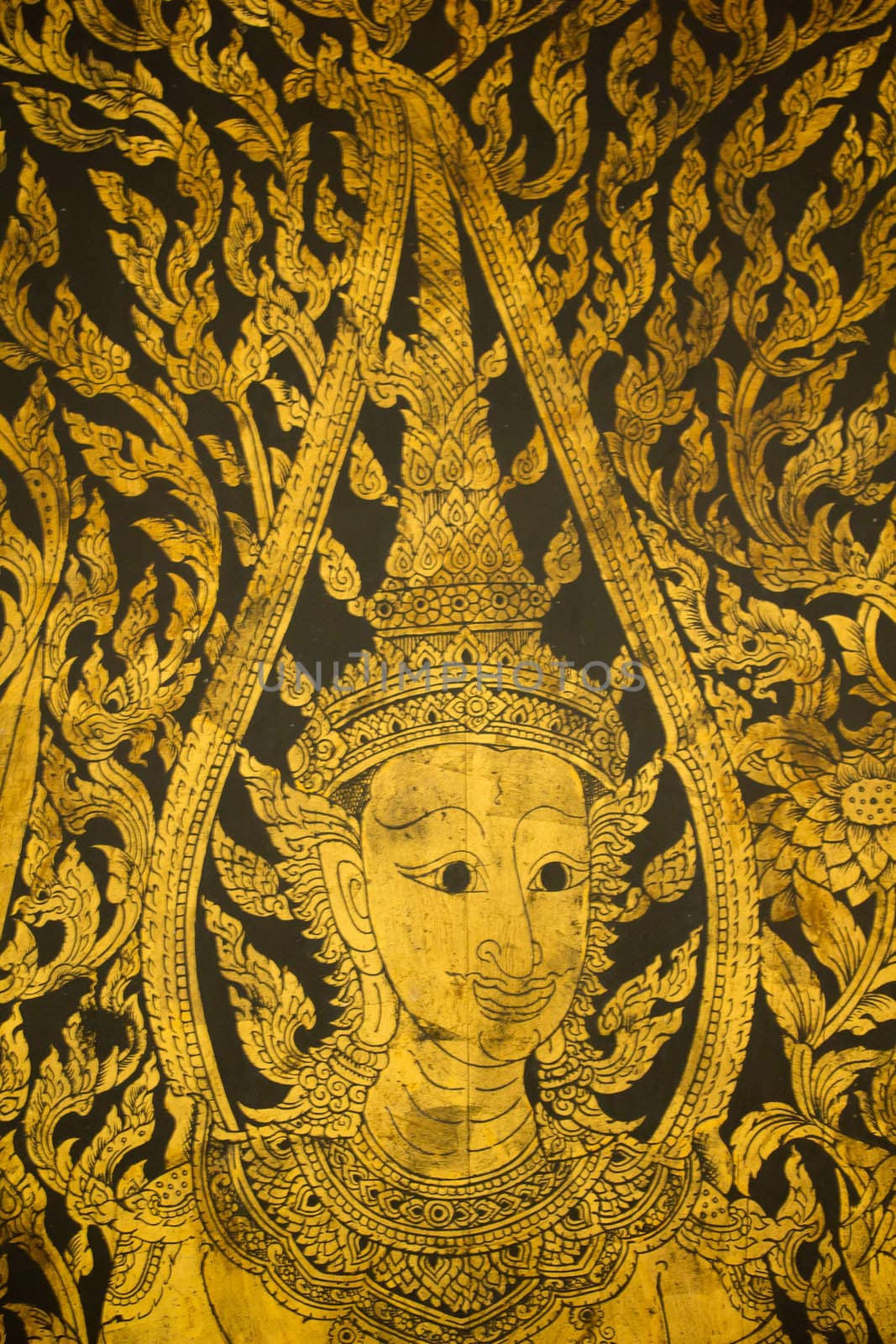 Detail of temple's door