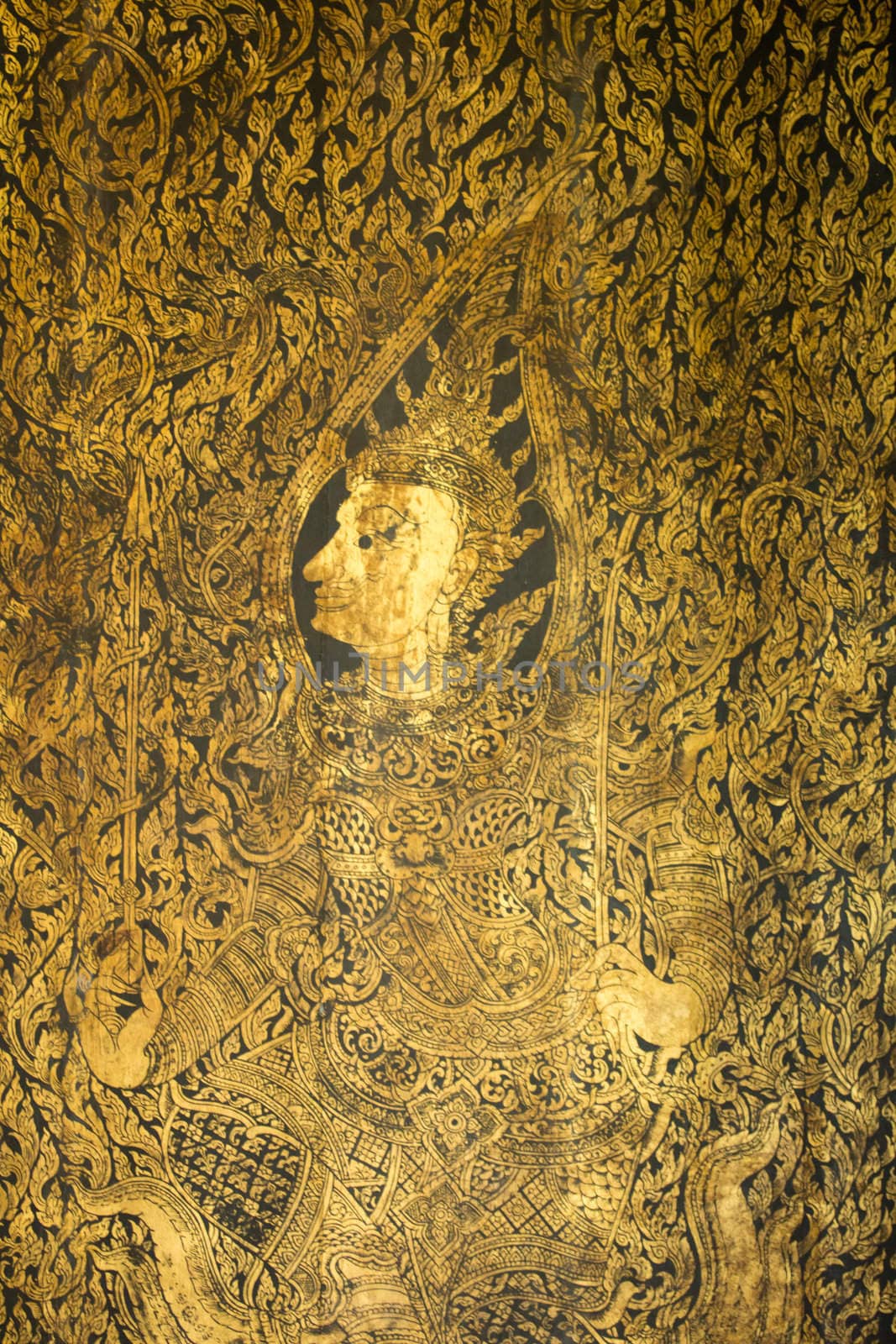 Detail of temple's door