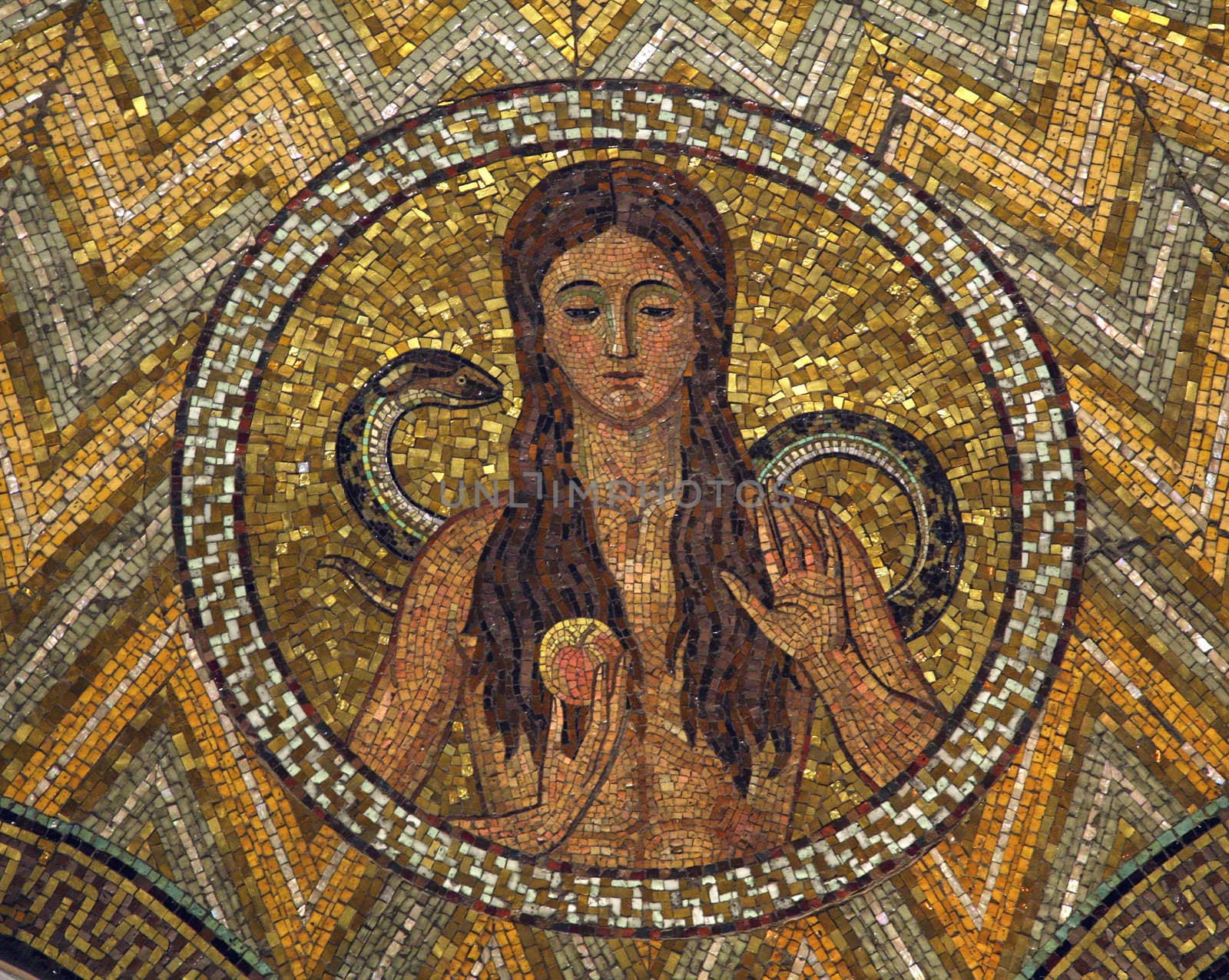 Eve, mosaic