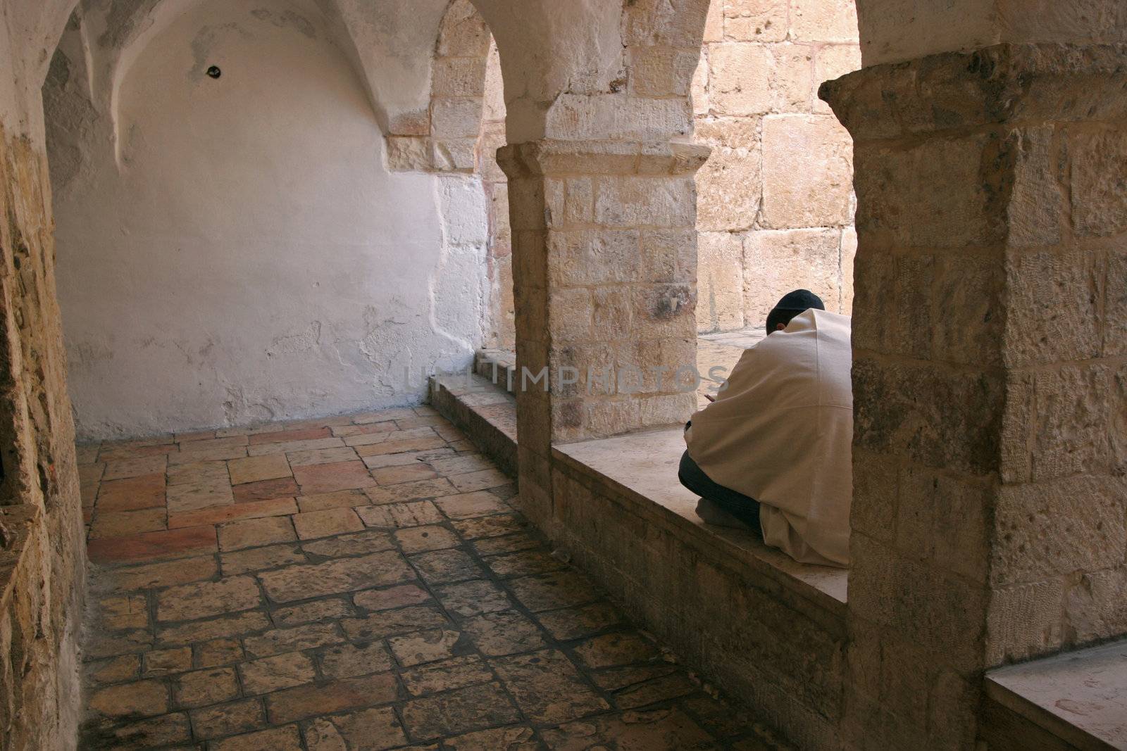 Courtyard at Mount Zion, Jerusalem, Israel
