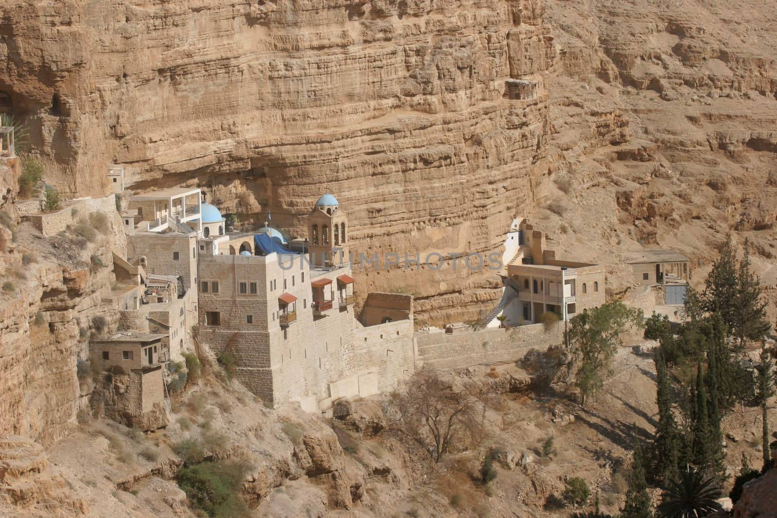 Saint George monastery in Judea desert
