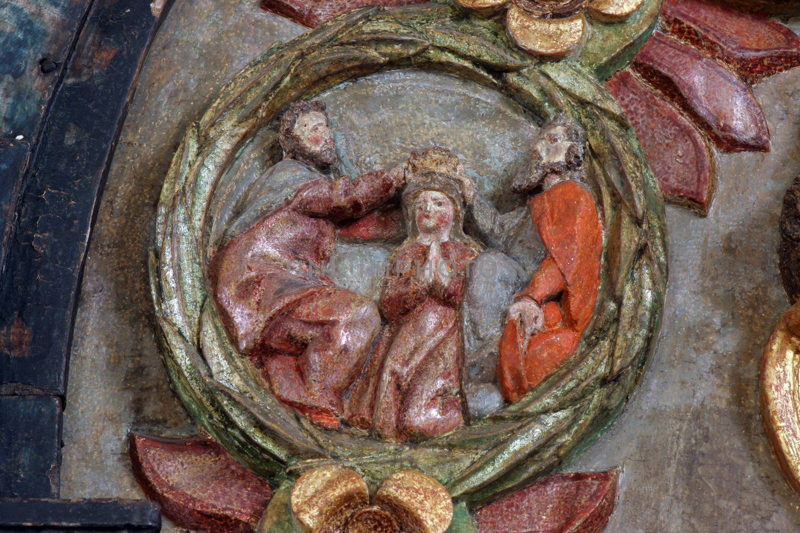 The Coronation of the Blessed Virgin Mary, Mysteries of the Rosary