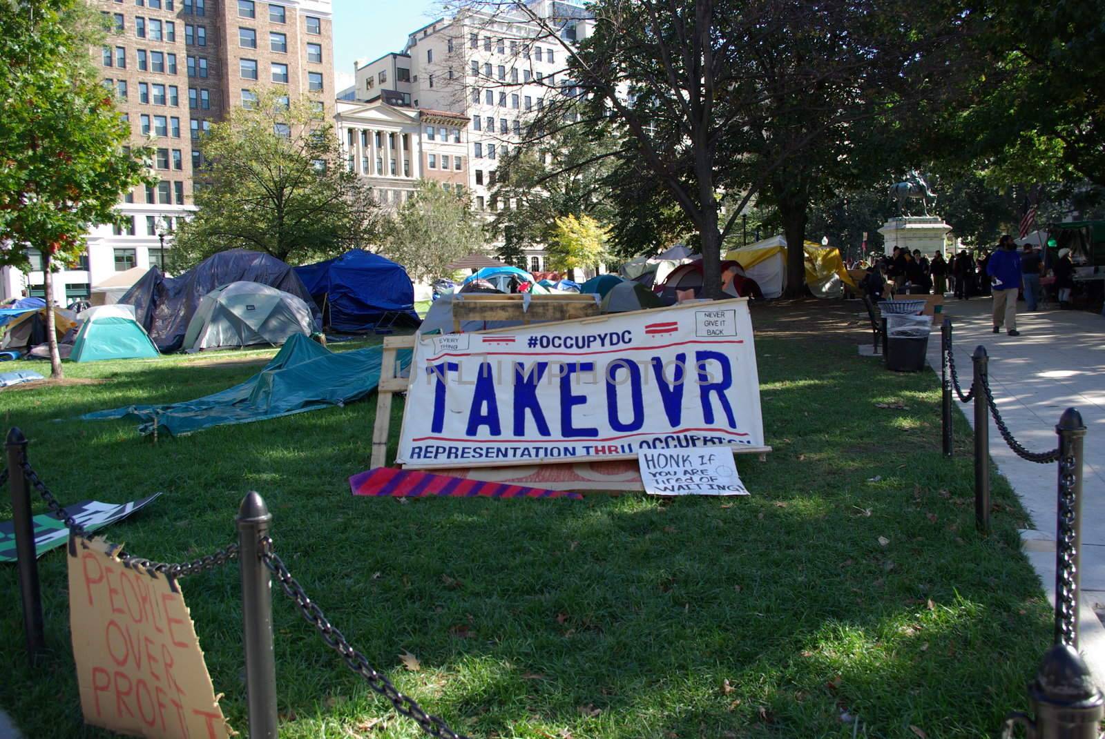 Wall street takeover