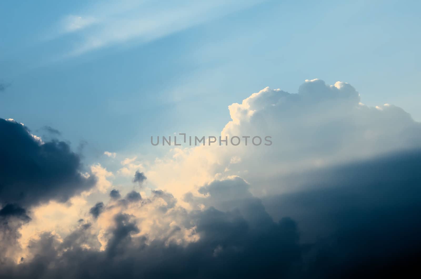 the light beams