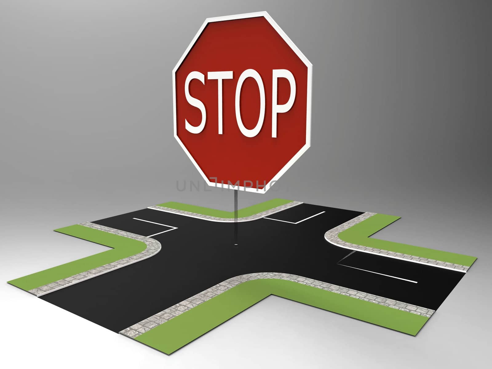 roads and stop