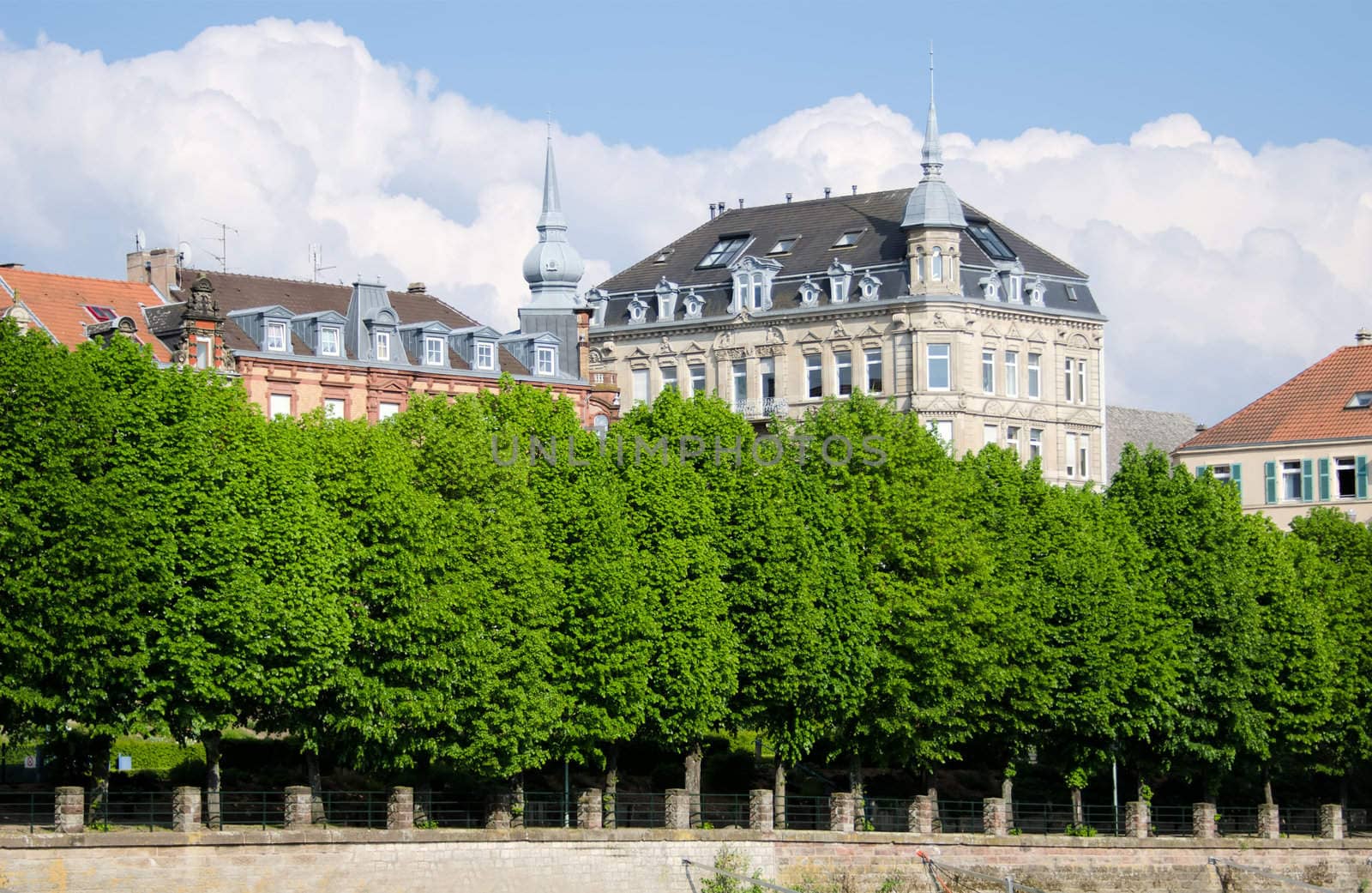 the banks of sarreguemines