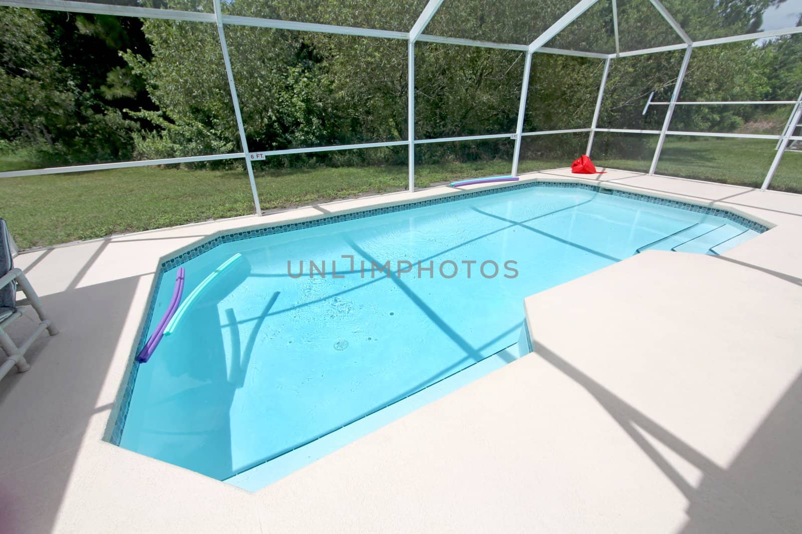 A Swimming Pool overlooking a Conservation Area