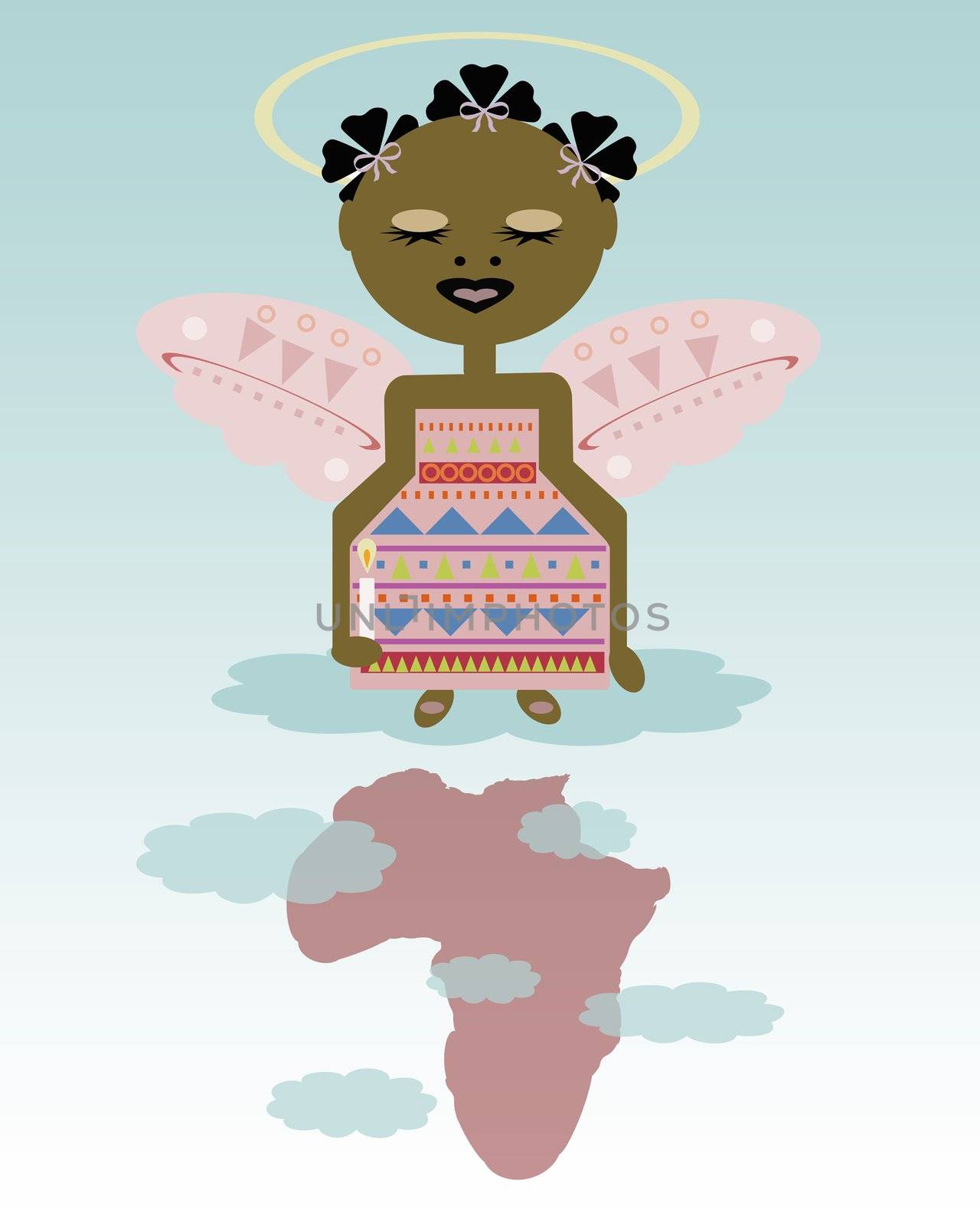 African angel by africa