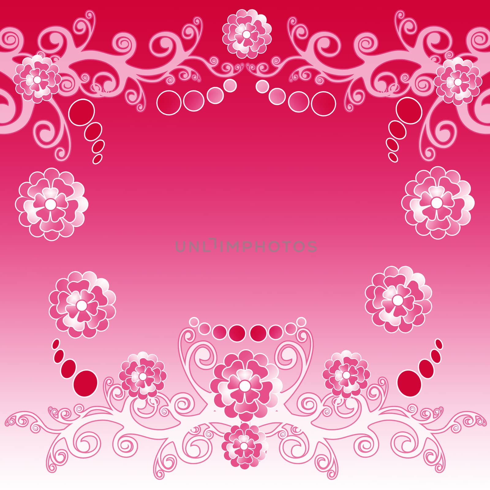 pink funky background by Maya