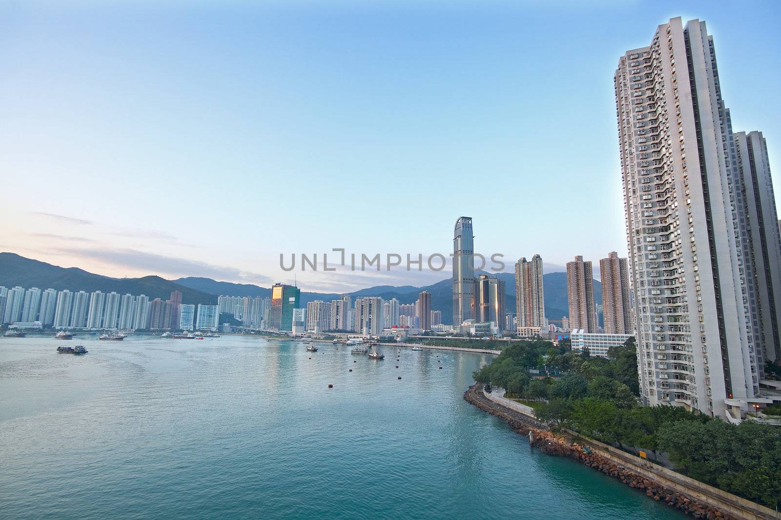 skylines of urban area at daytime