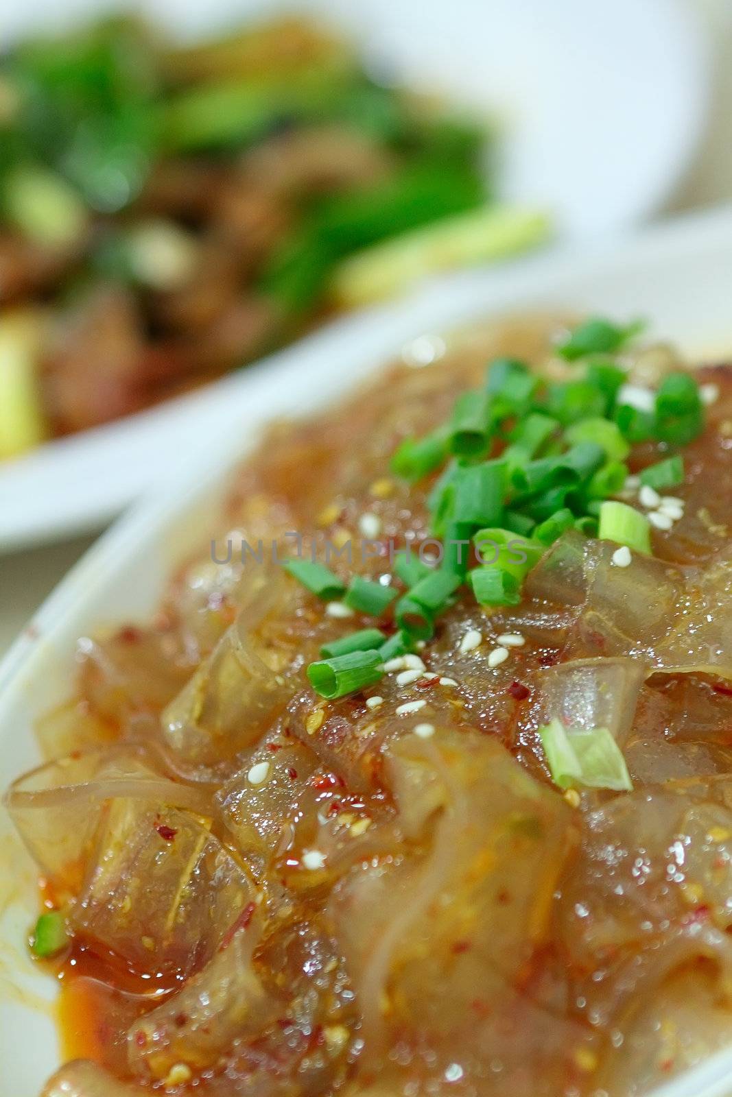 sheet jelly, chinese food Sichuan Cuisine