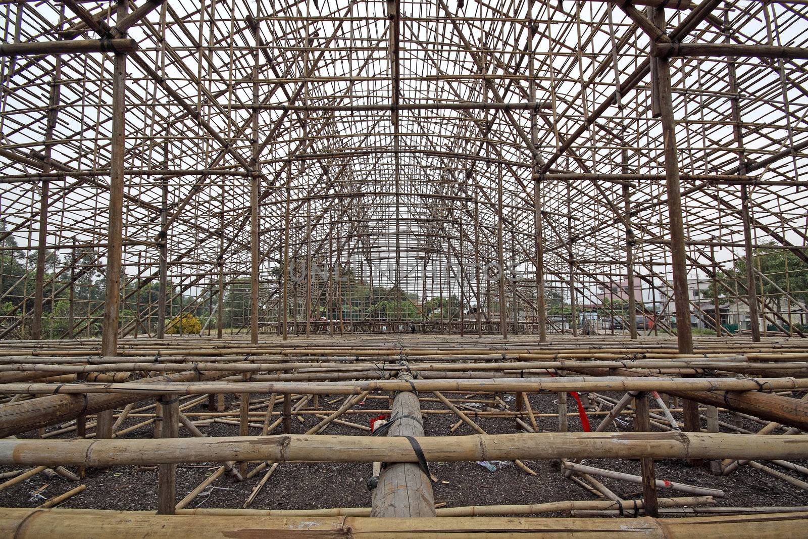 Scaffolding Stage, china bamoo opera building
