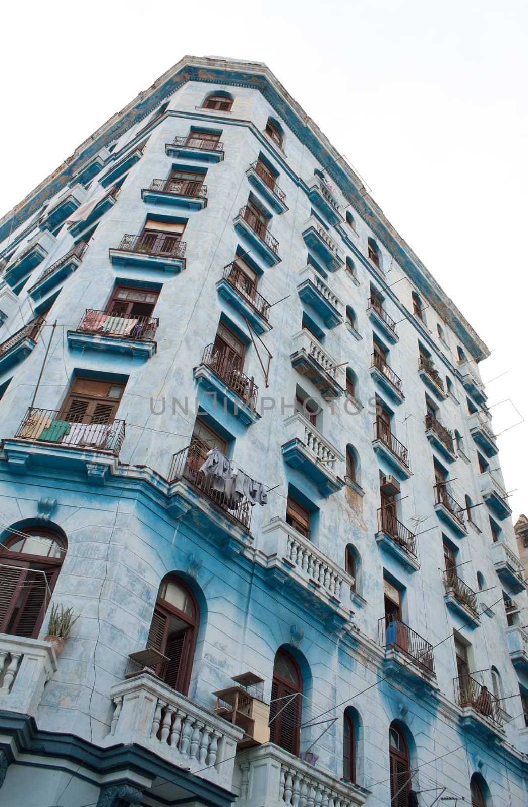 Block of flats in Havana, Cuba by Brigida_Soriano