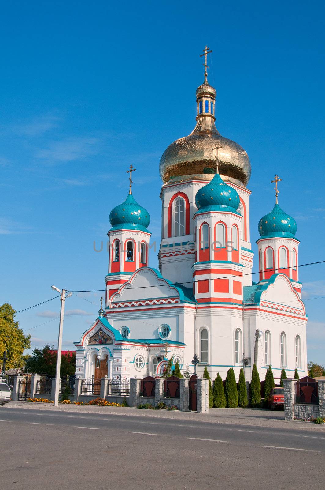 The Orthodox Church recently built in a small town