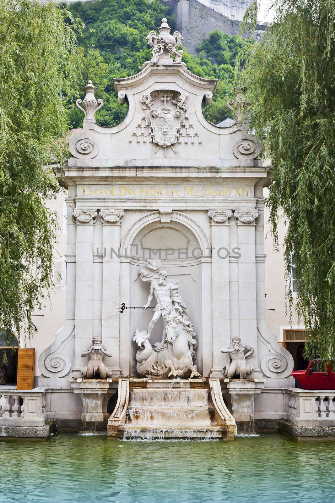 fountain Salzburg by magann