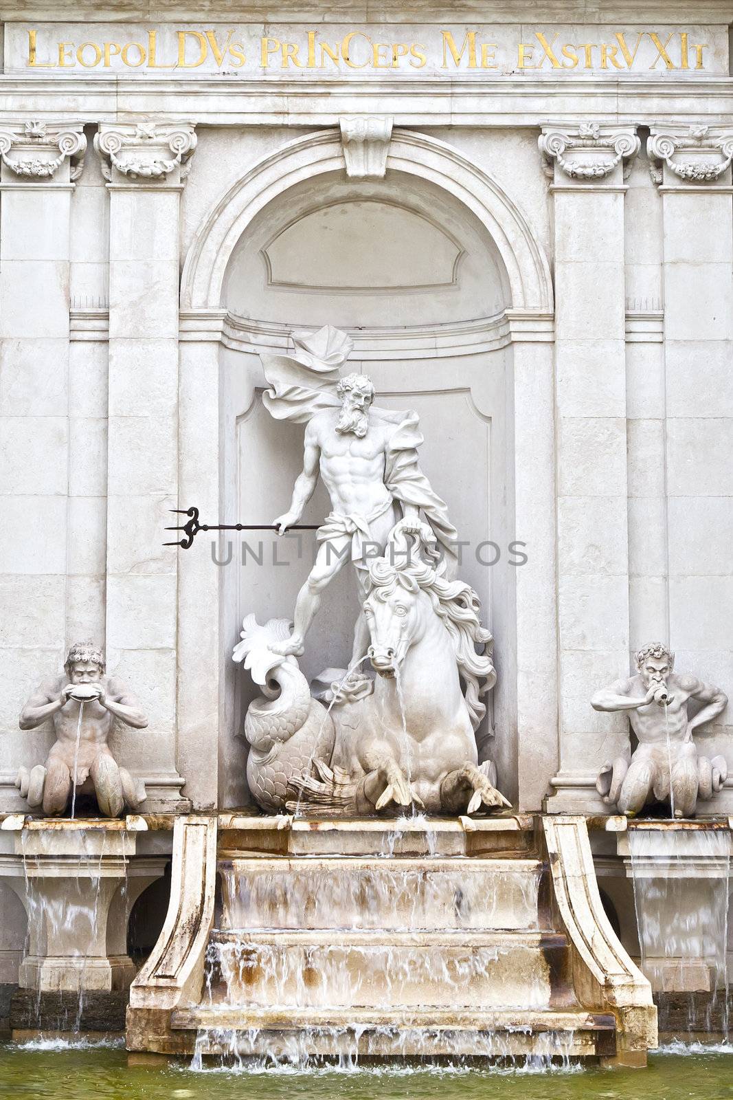 An image of a nice fountain in Salzburg