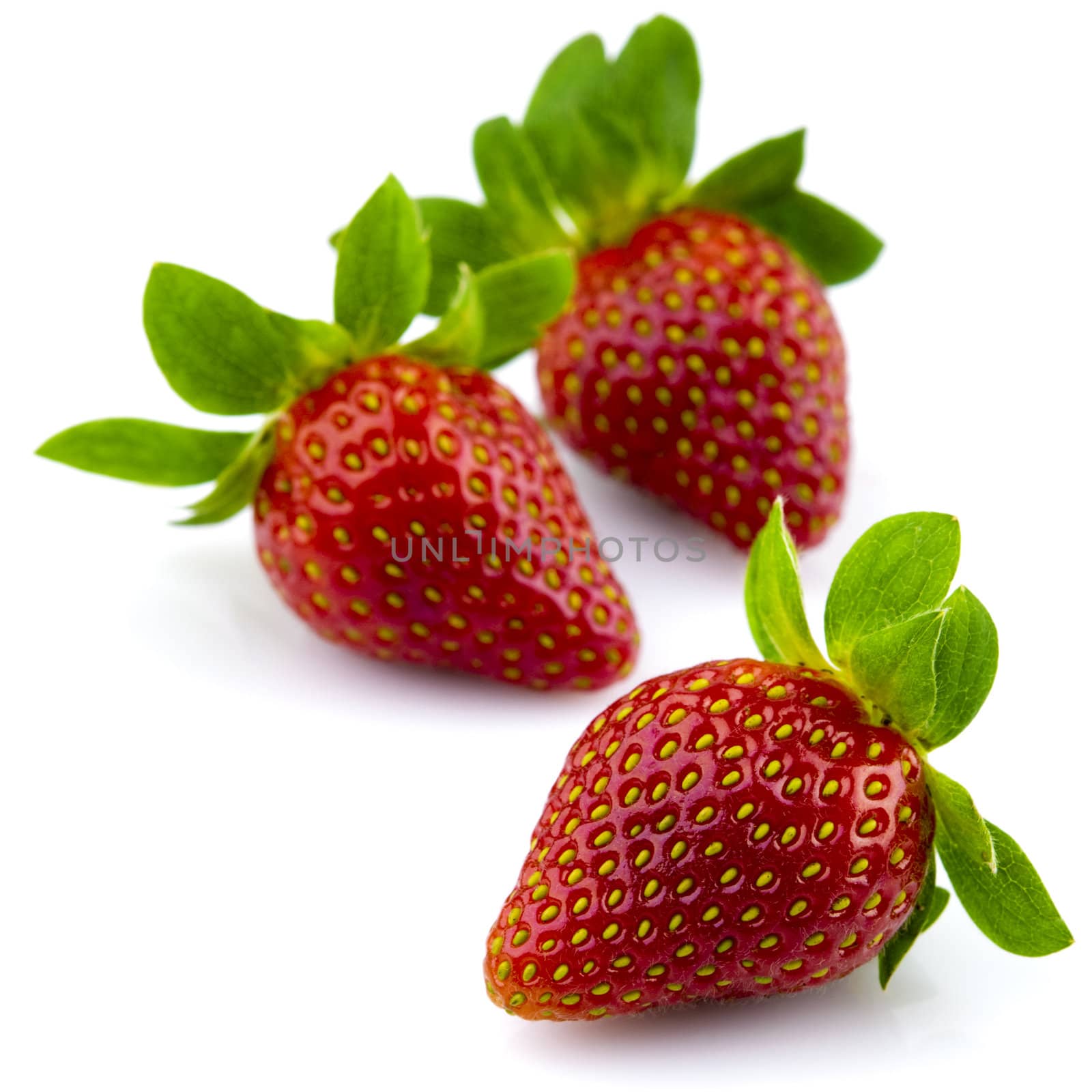 Fresh strawberries by szefei