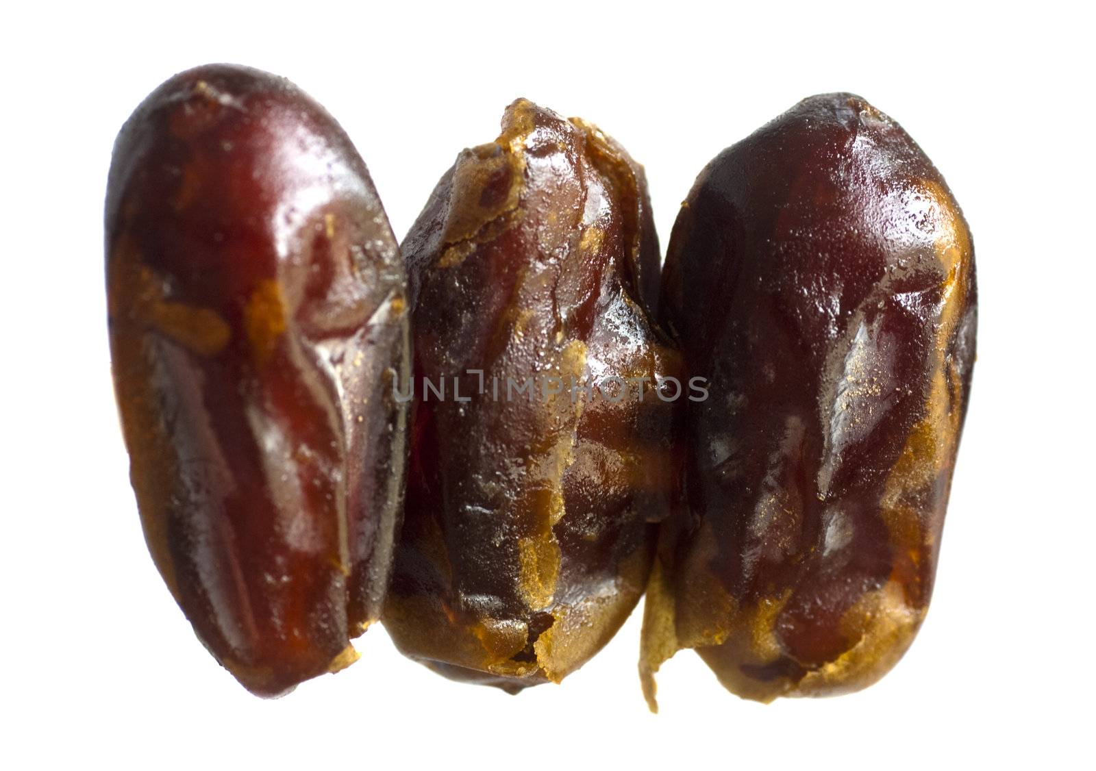 Macro on delicious medjool date.
