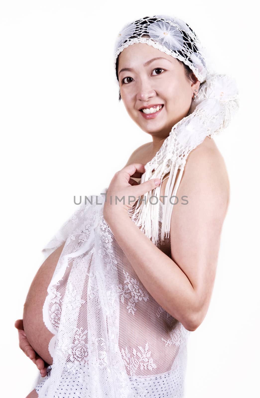 Modern pregnancy women by szefei
