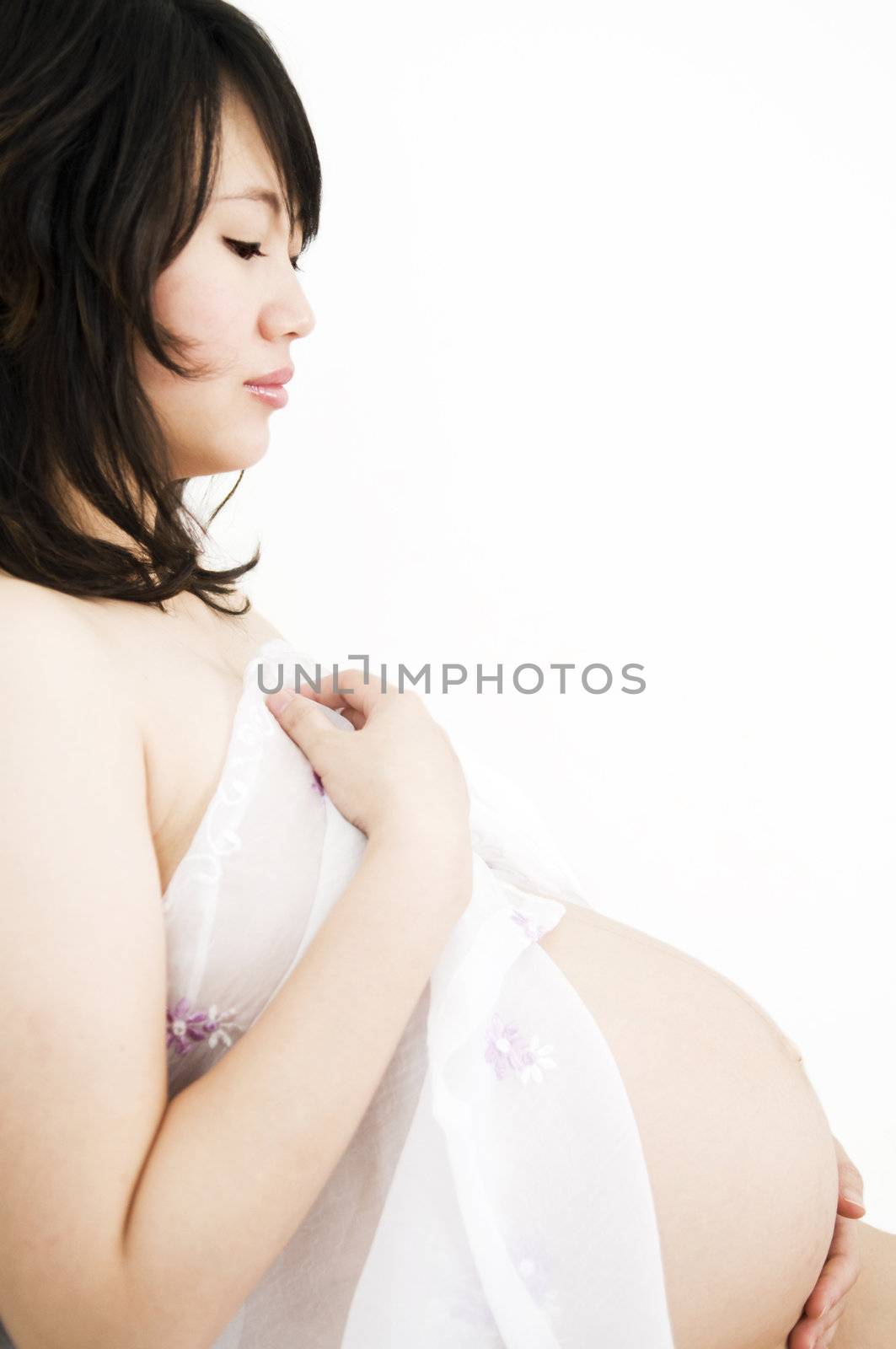 pregnant Asian women  by szefei
