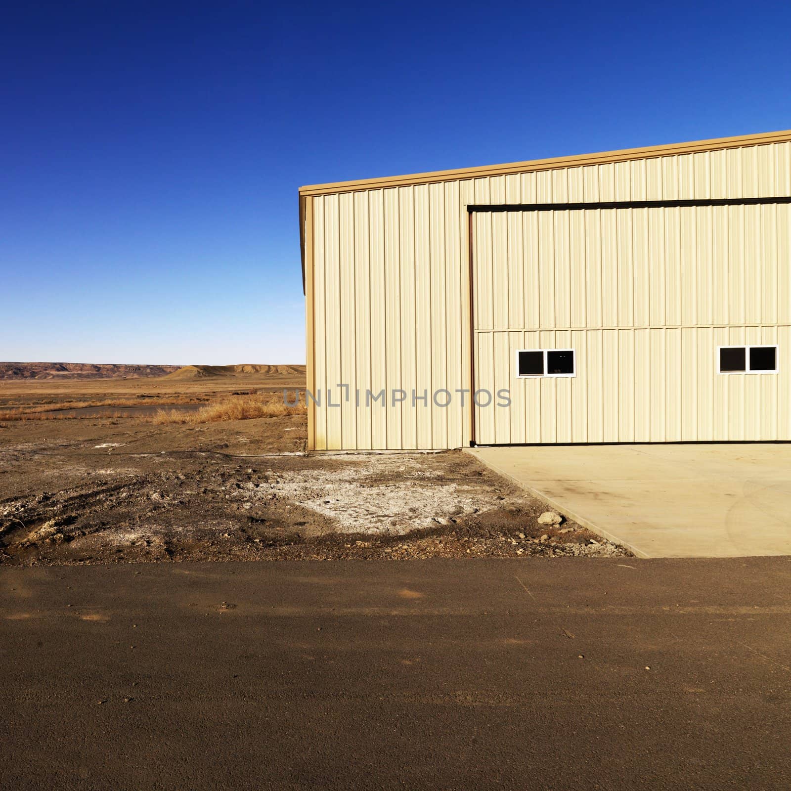 Storage building in Utah. by iofoto