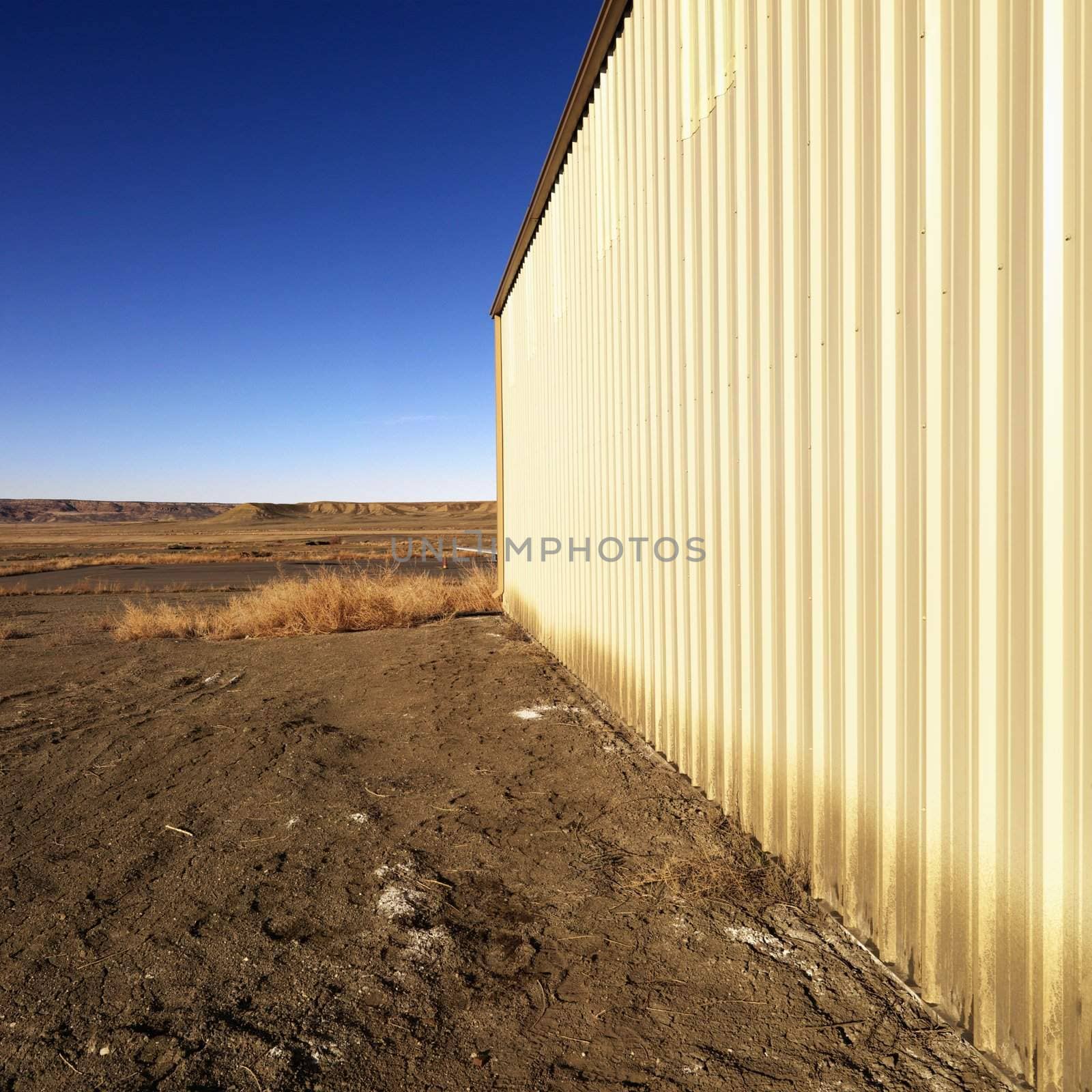 Storage building in Utah. by iofoto