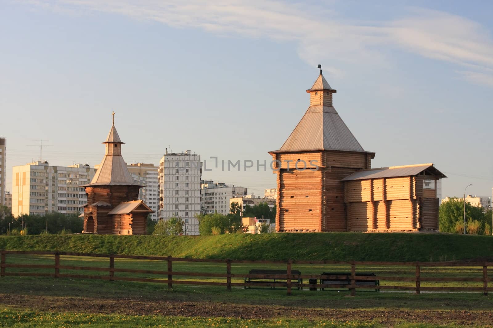 Wooden constructions in Kolomna  by fedlog