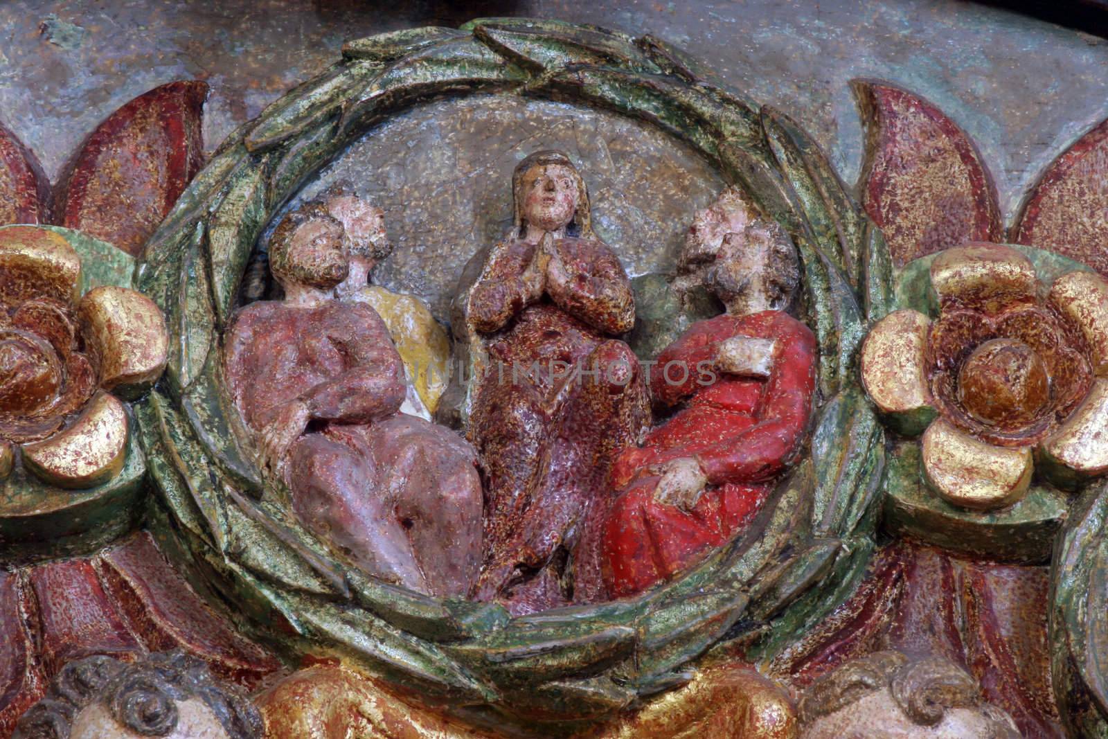 The Descent of the Holy Spirit, Mysteries of the Rosary