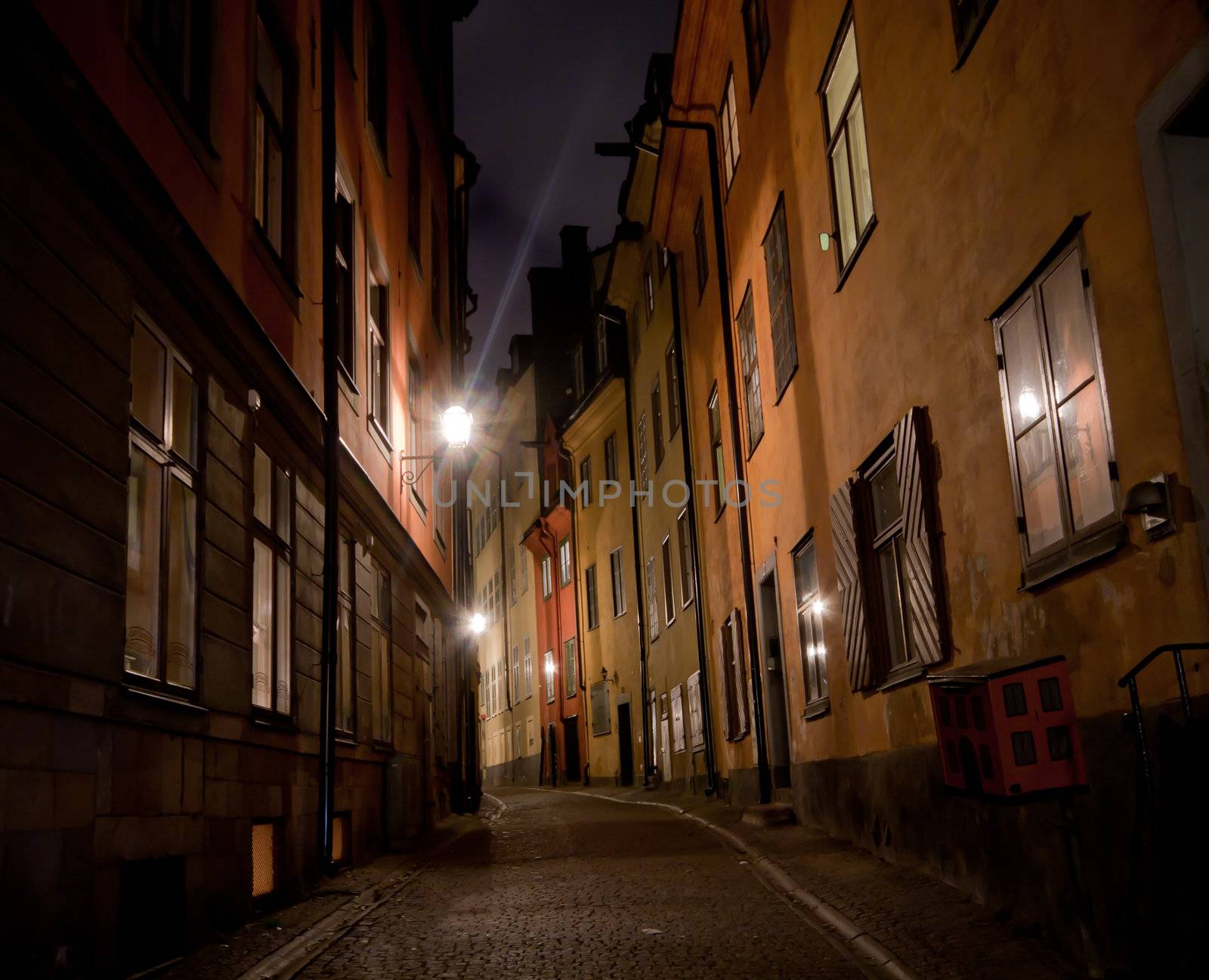 A small alley in Stockholm