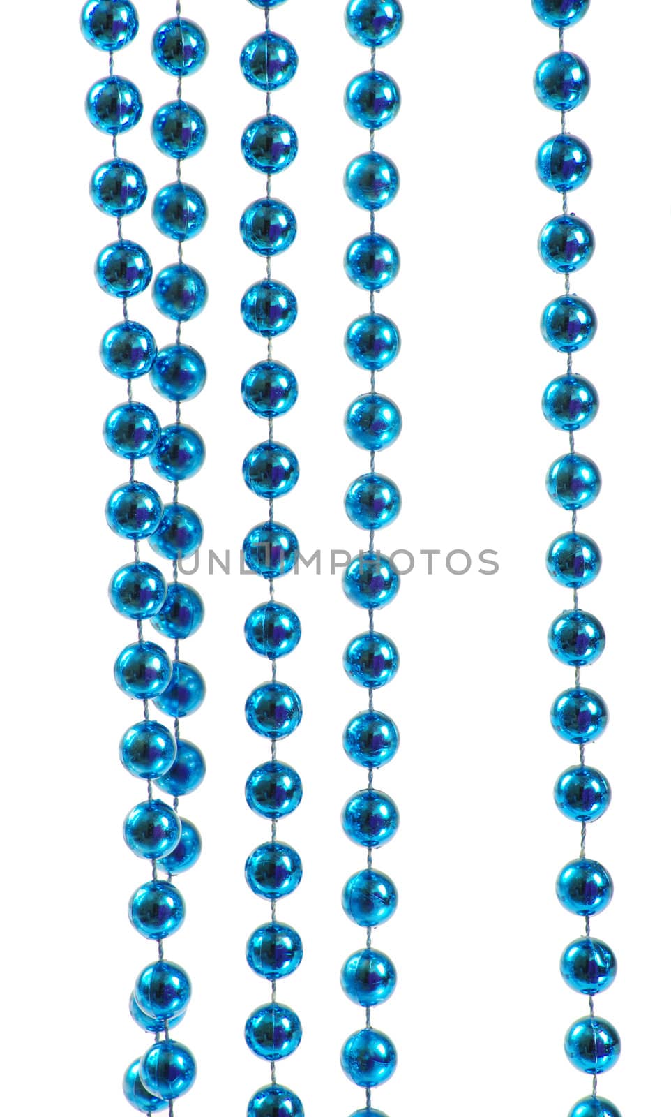 garland isolated on white for your text