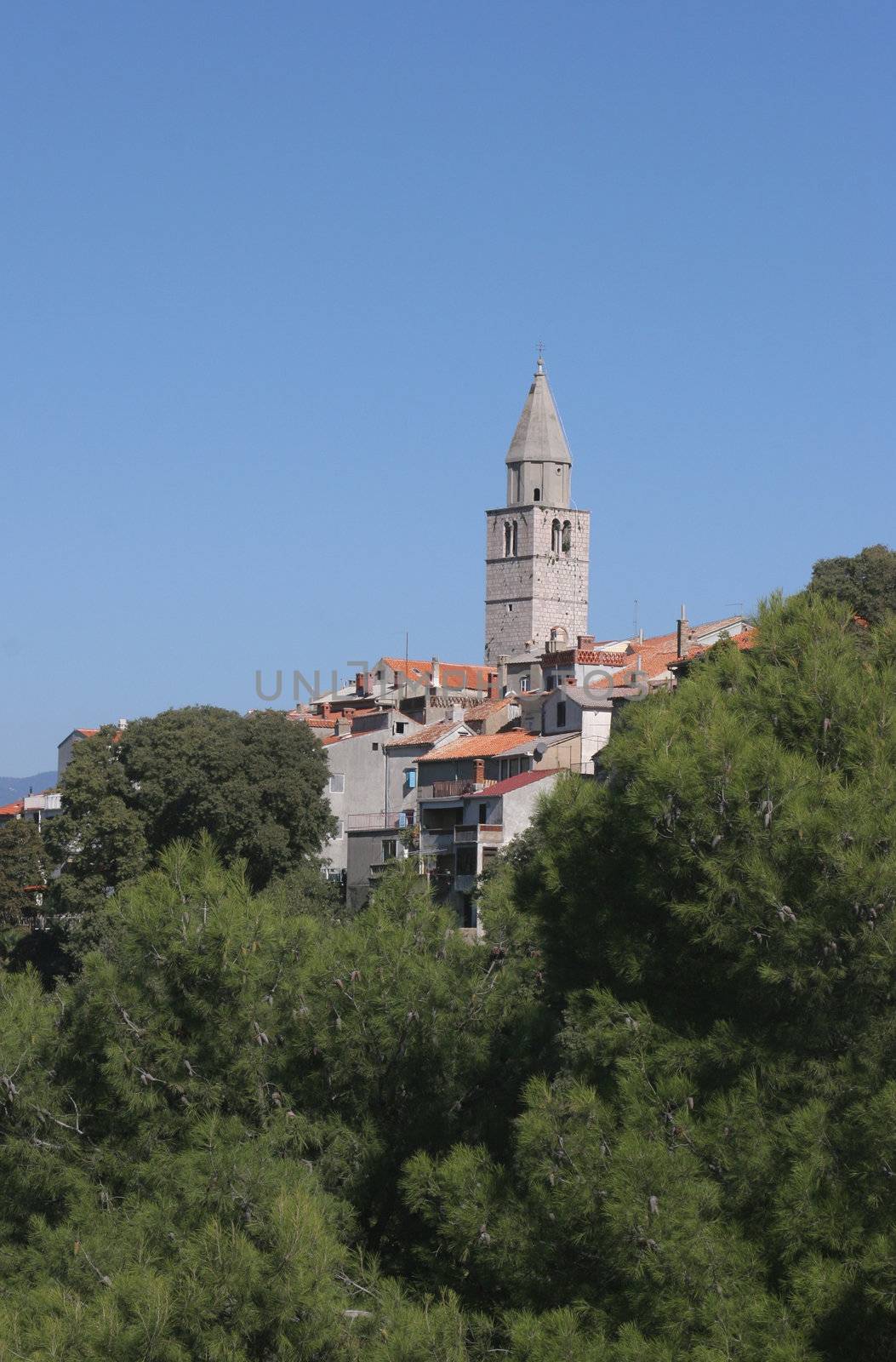 City of Vrbnik, Adriatic island Krk Croatia