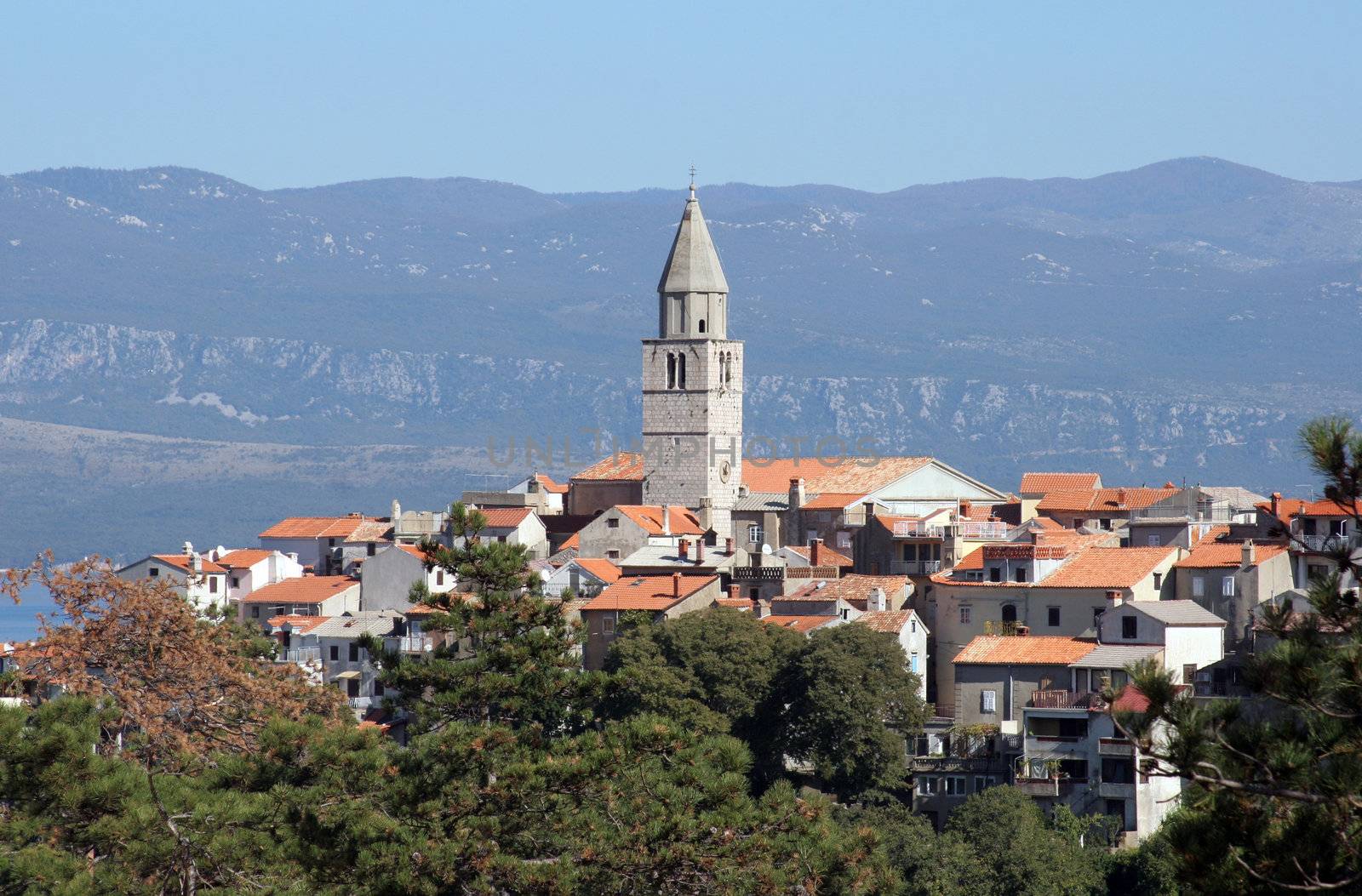 City of Vrbnik, Adriatic island Krk Croatia