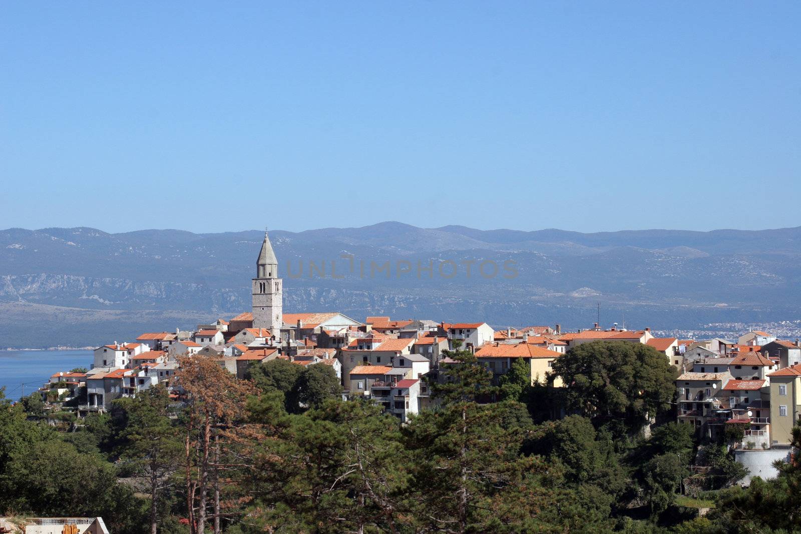City of Vrbnik, Adriatic island Krk Croatia