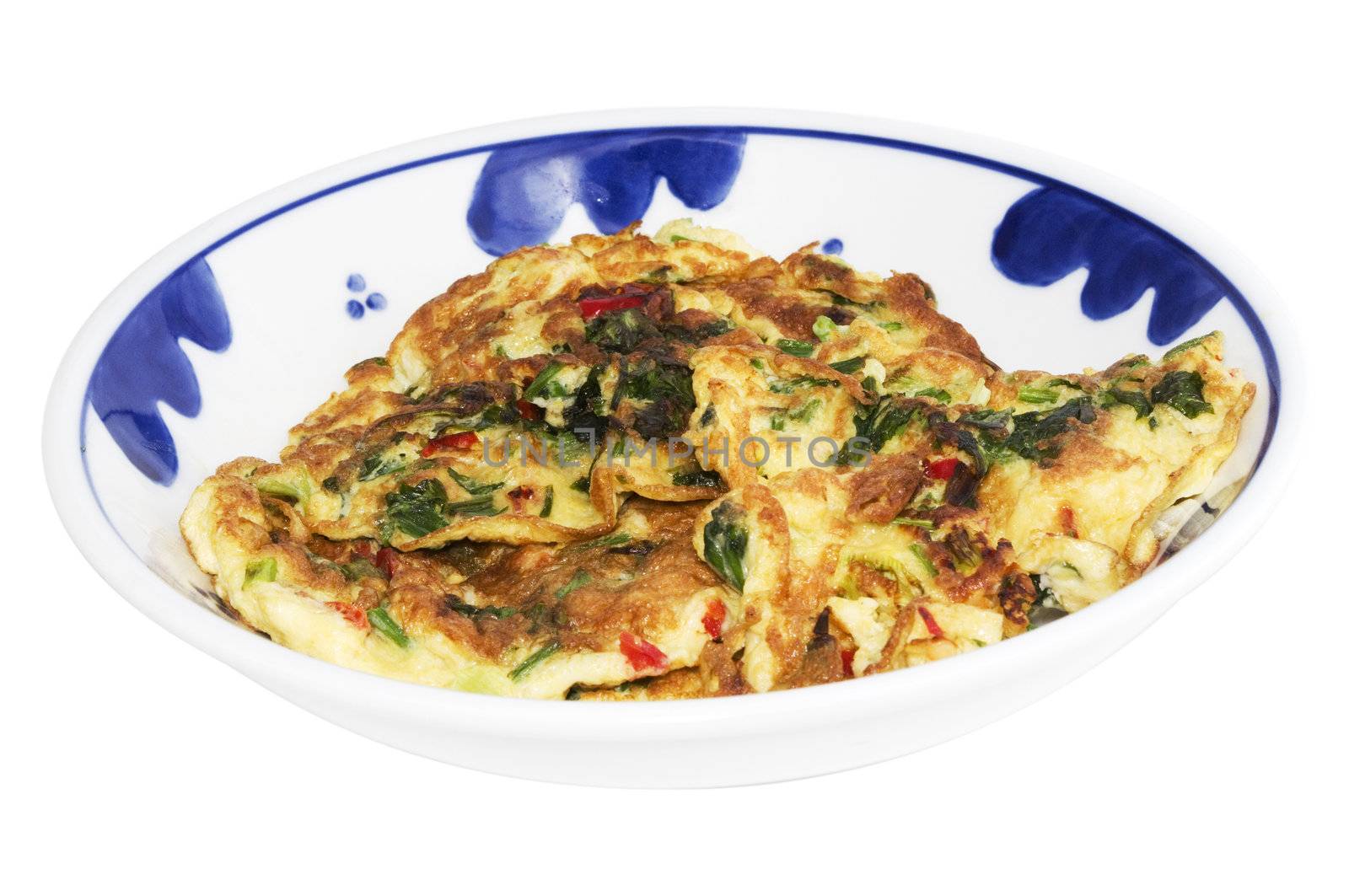 asian style egg omelette, home cooking series - 5