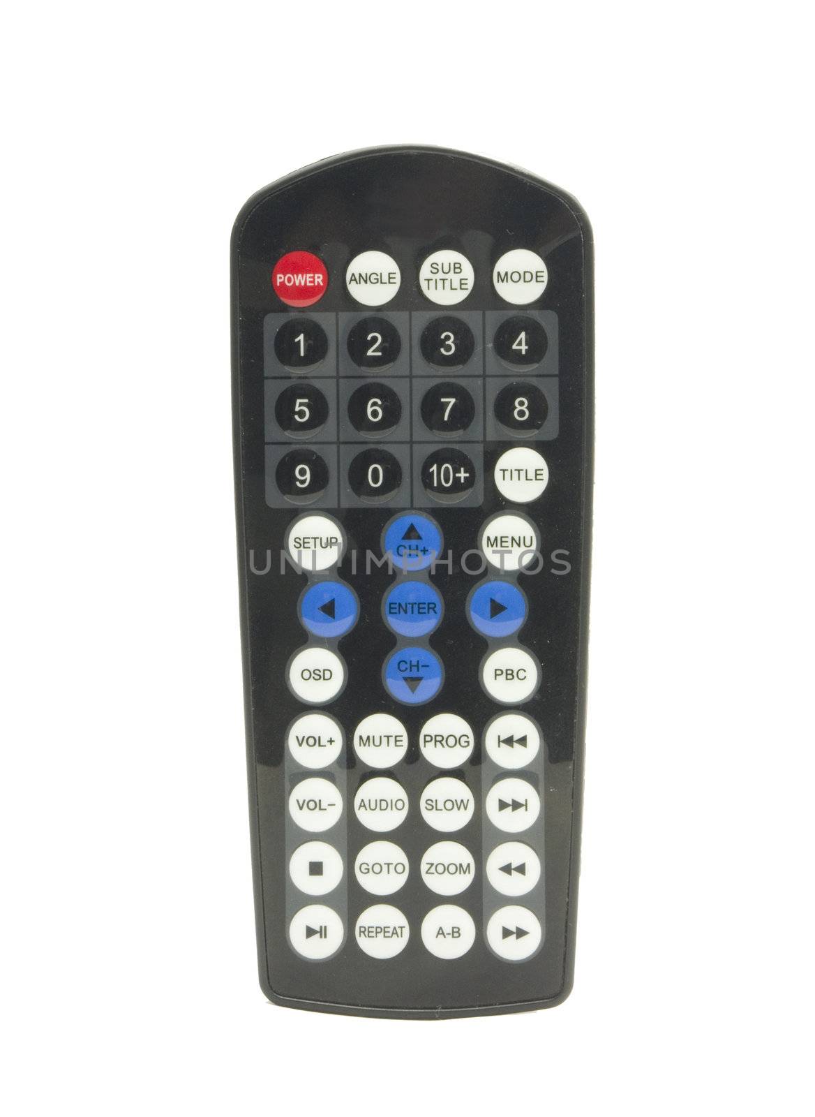 a no brand remote control for dvd player or other.