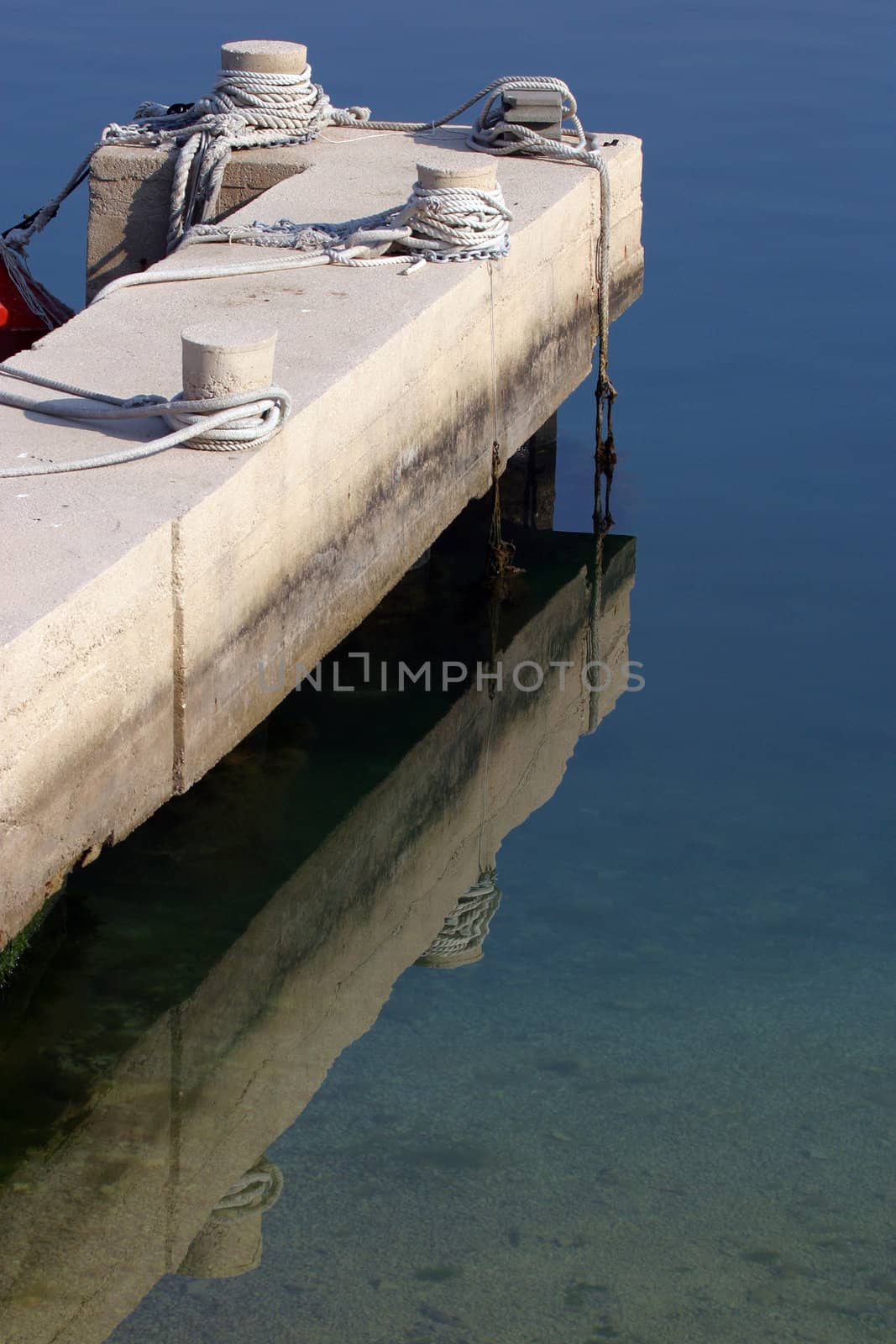 Jetty in the sea