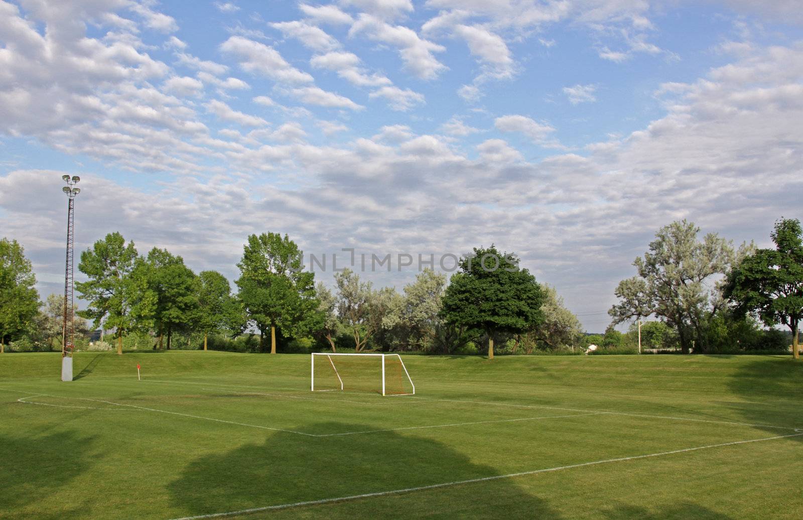 Soccer Field and Sky
 by ca2hill