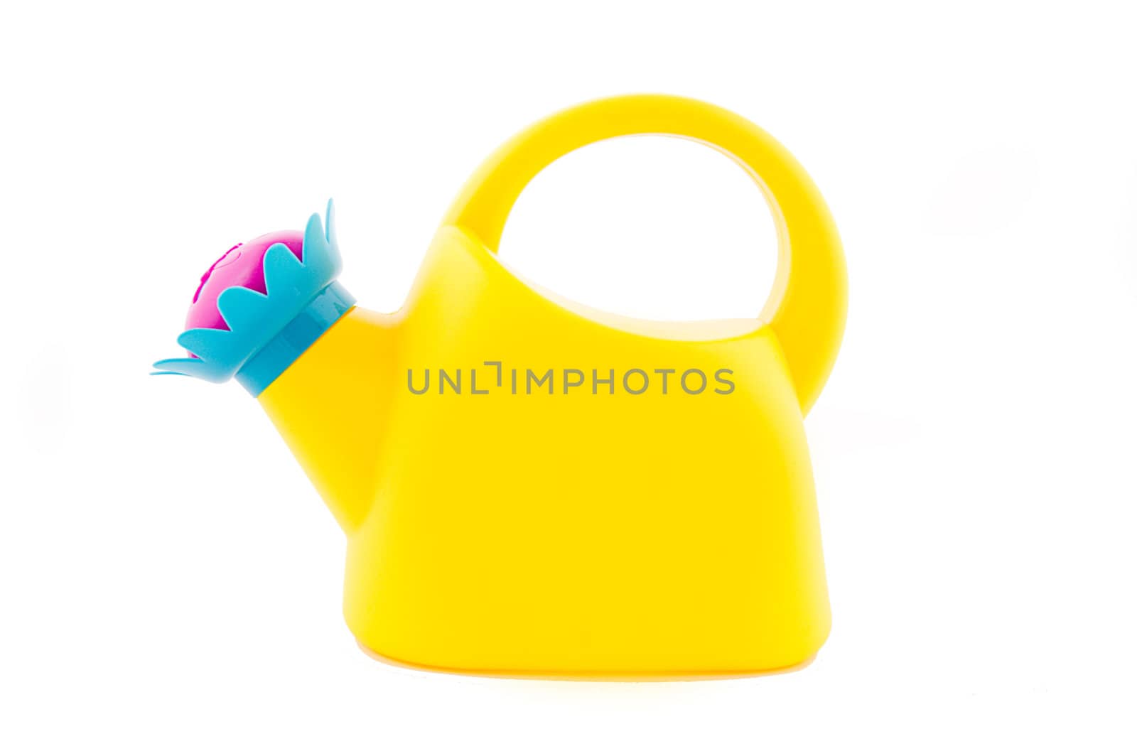 Yellow watering can by Angel_a