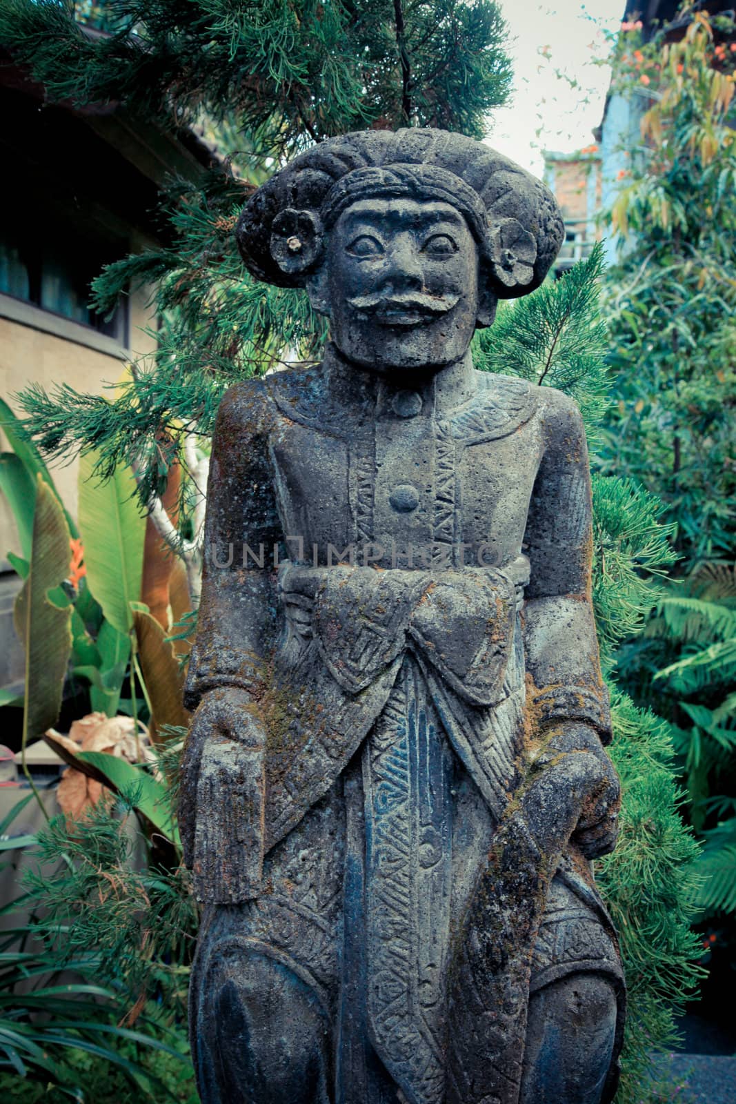 Statue in Bali - travel and tourism.