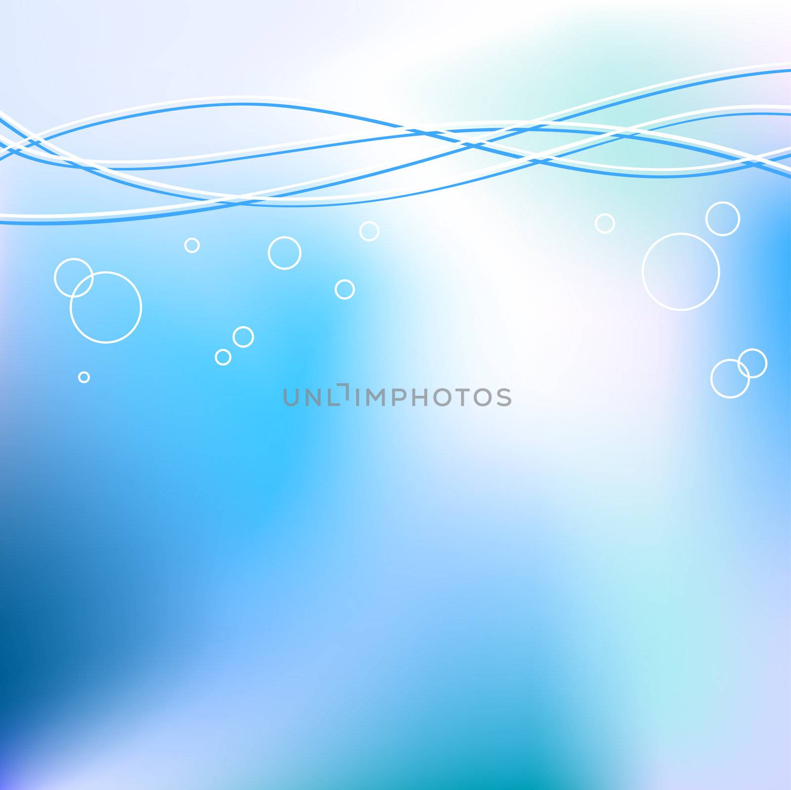 water vector light blue background 