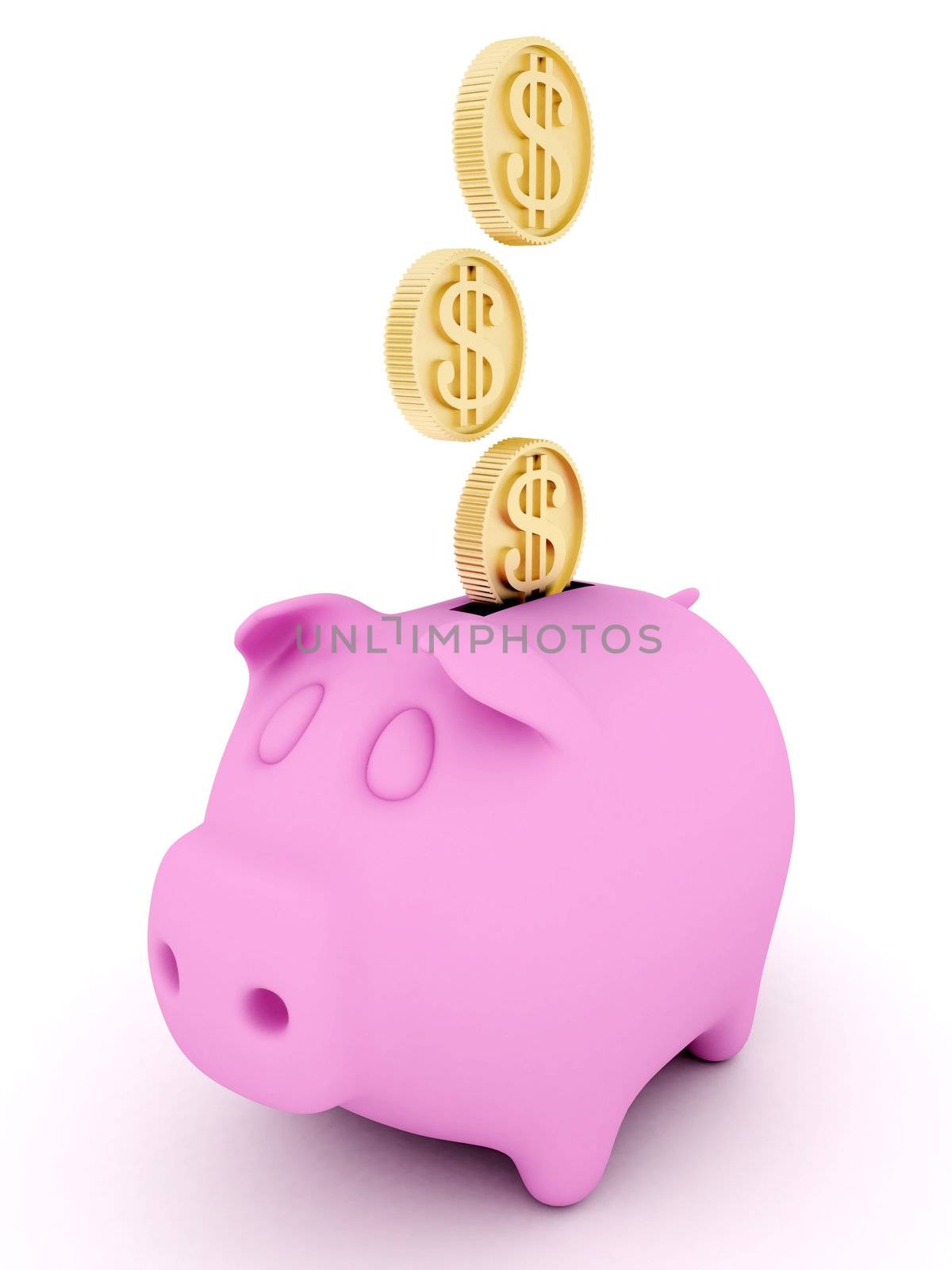 Image of money, credit cards, checks and coins