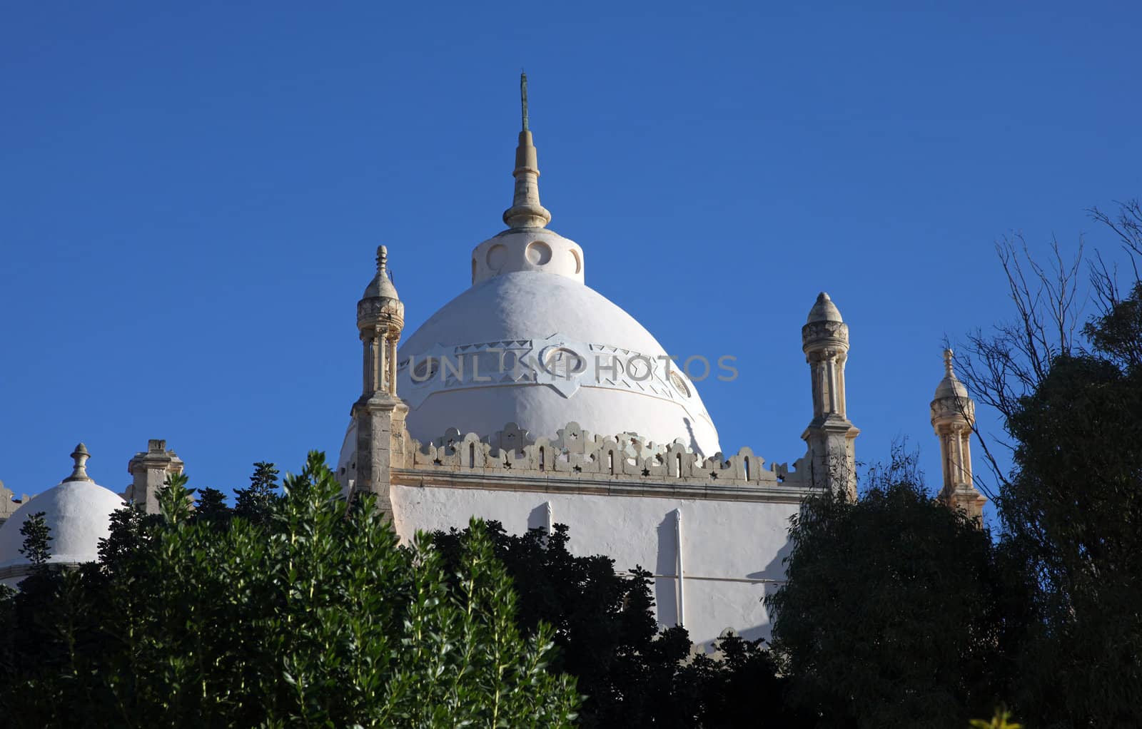 Tunisia. Carthage. Byrsa hill - Saint Louis cathedral