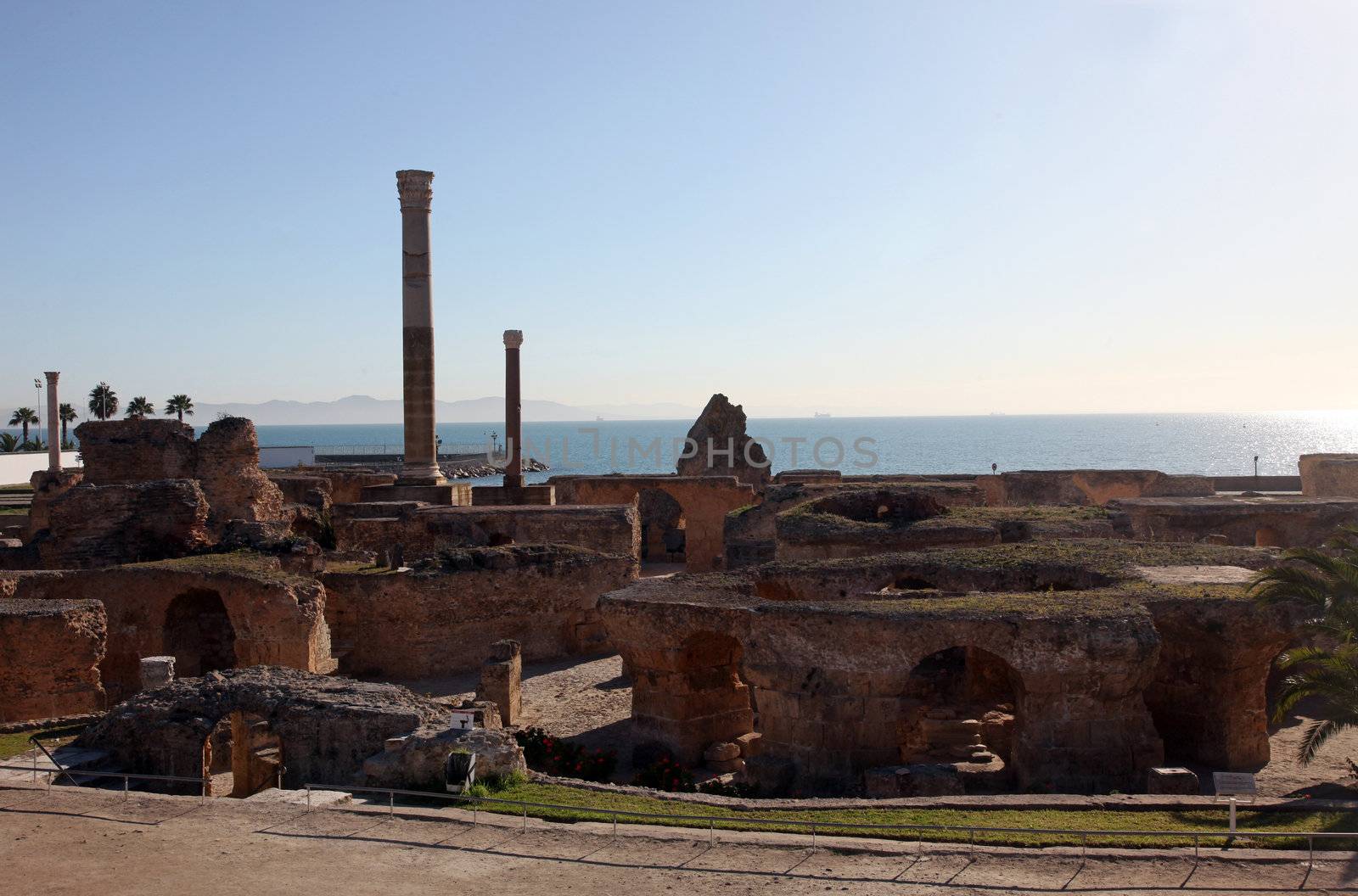 Tunisia. Ancient Carthage. The Antonine Baths
