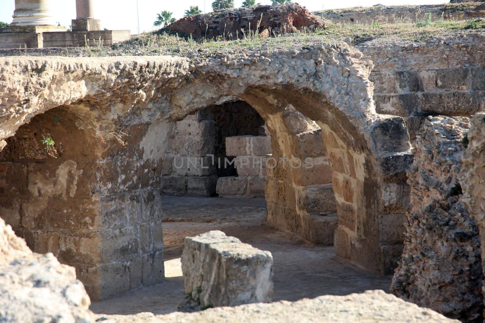 Tunisia. Ancient Carthage. The Antonine Baths