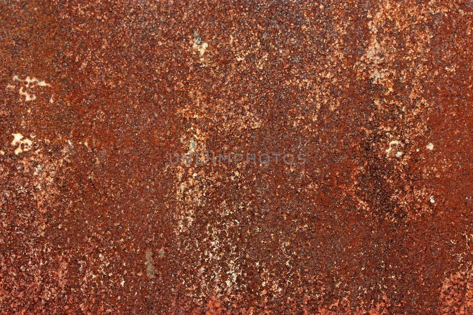 rusty metal surface in shades of brown