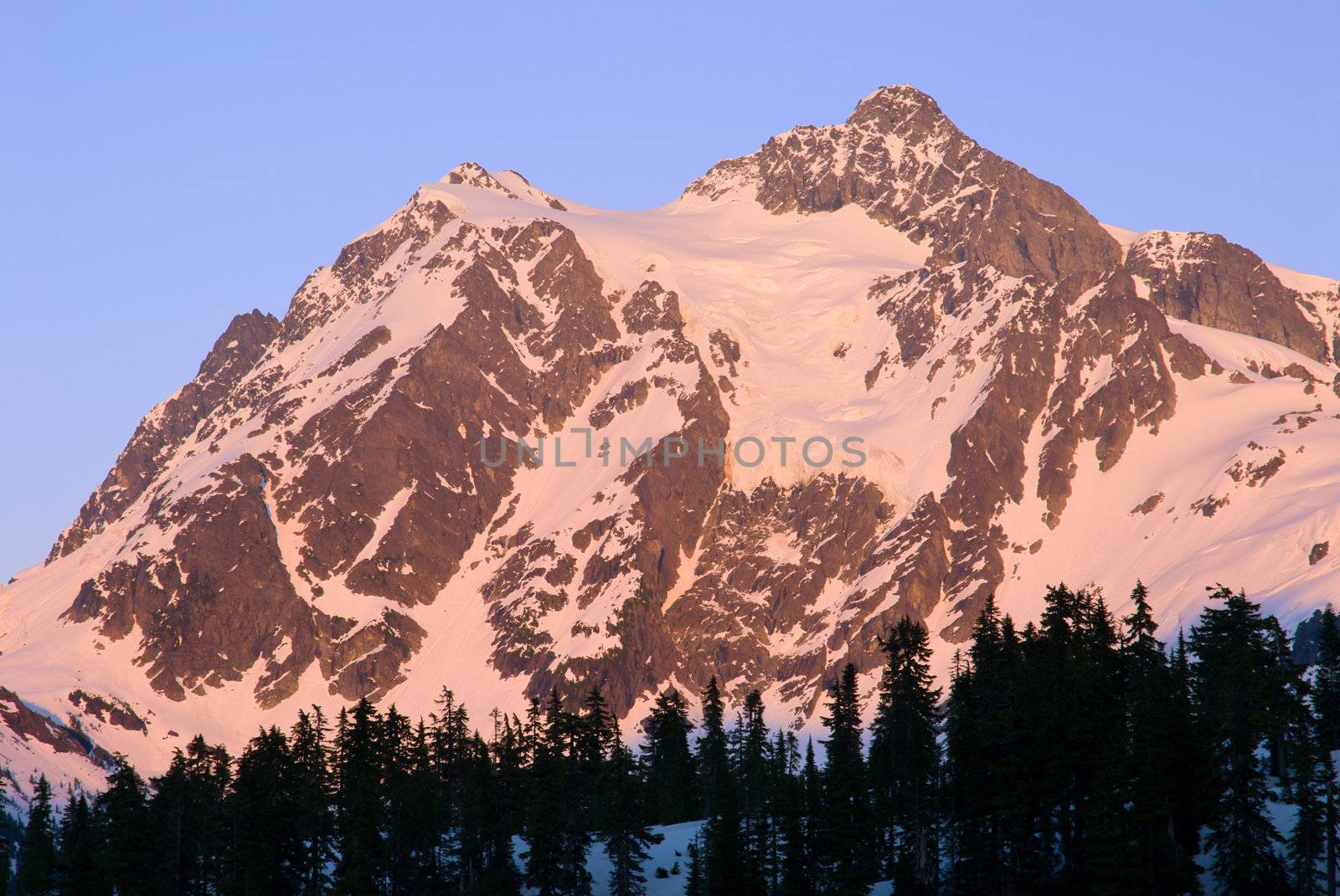Mount Shuksan (9,127 ft. elevation above sea level), North Cascades National Park, Whatcom County, Washington, USA by CharlesBolin